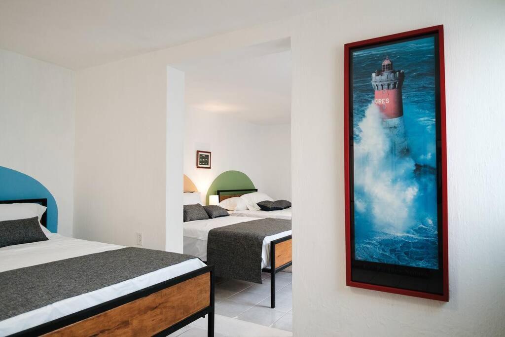 Colomos, 5 BR w/AC king bed, backyard & parking. view 3
