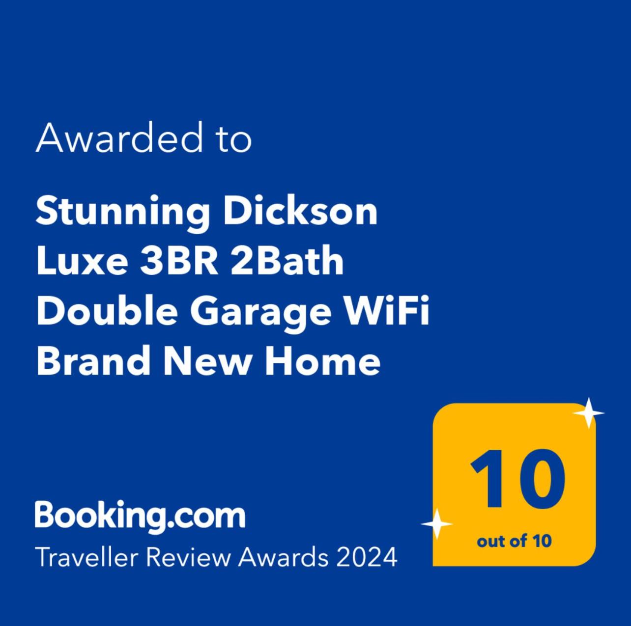 Stunning Dickson Luxe 3BR 2Bath Double Garage WiFi Brand New Home