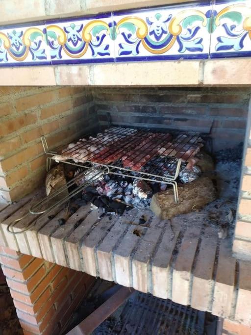 Chalet con piscina climatizada.