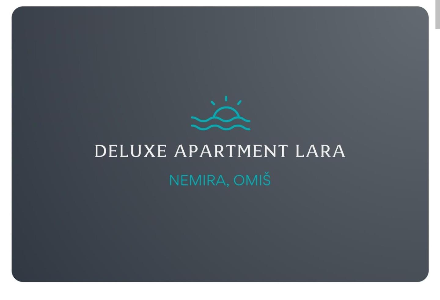 Deluxe apartment Lara