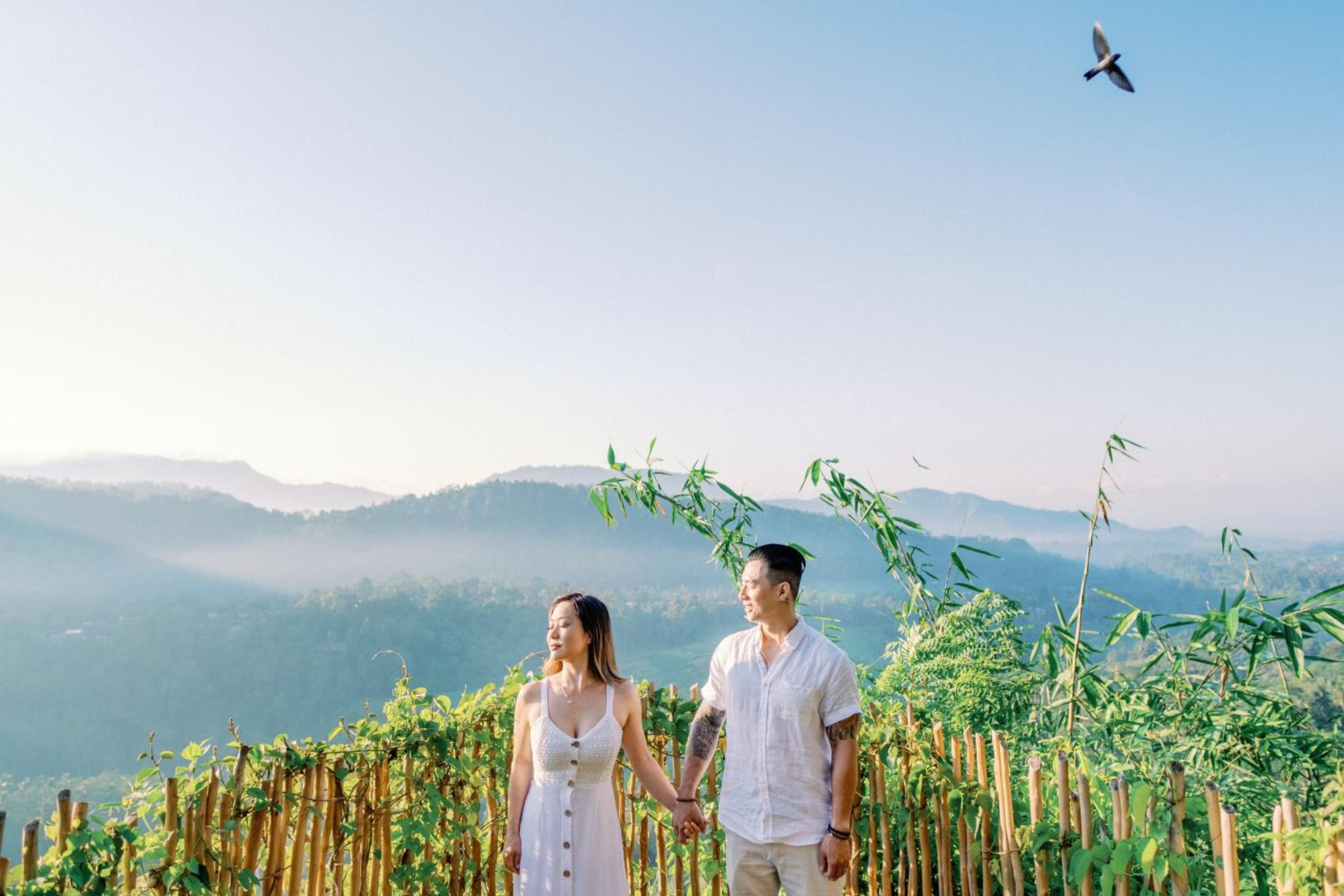 Dreamy Cliffside Bamboo Villa with Pool and View view 4