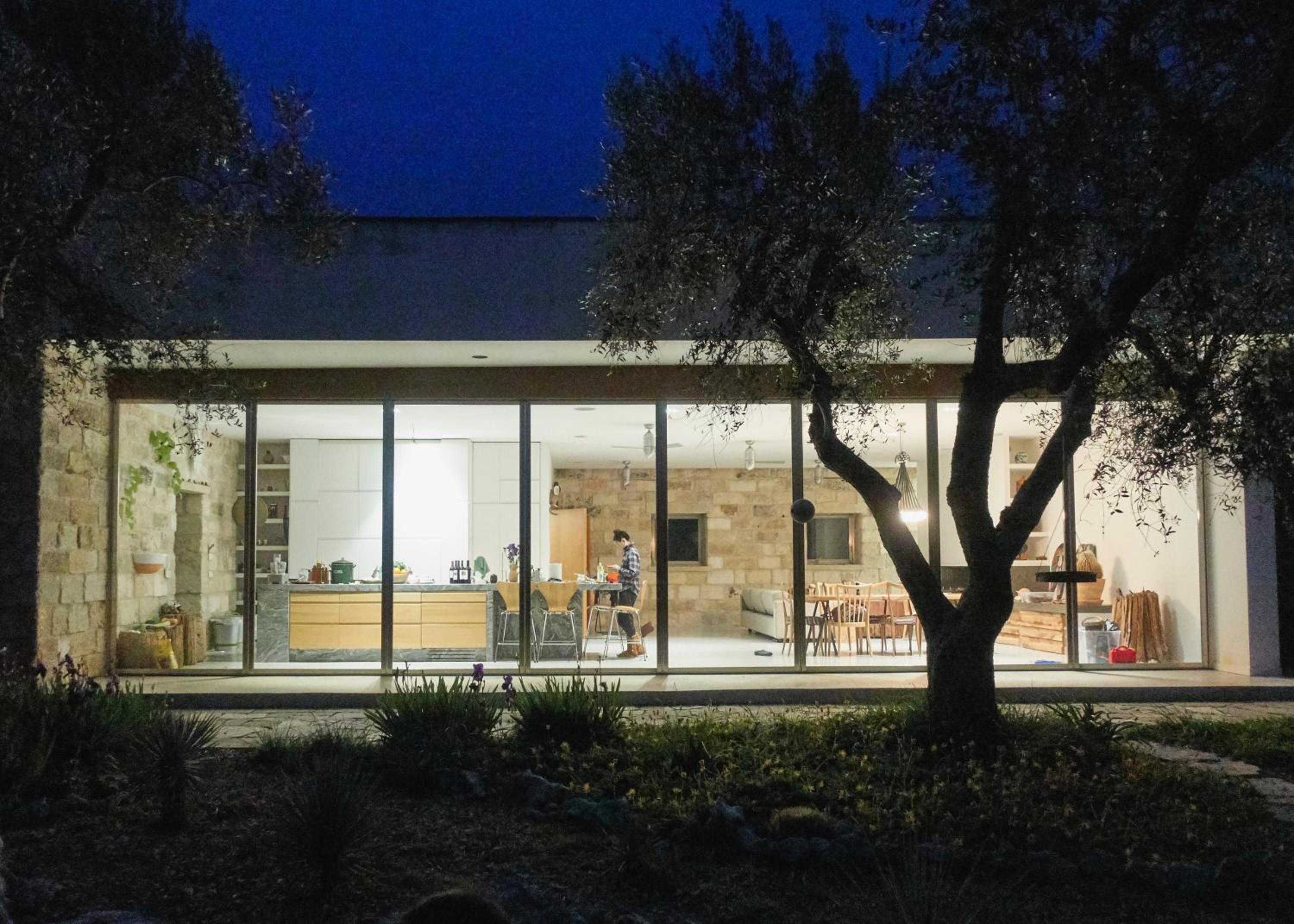 Elegant modern Villa in olive grove view 2