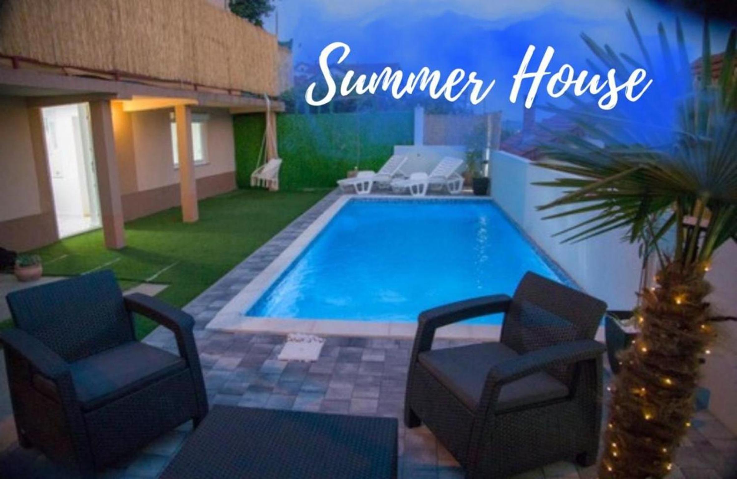 Summer House with Heated Swimming Pool