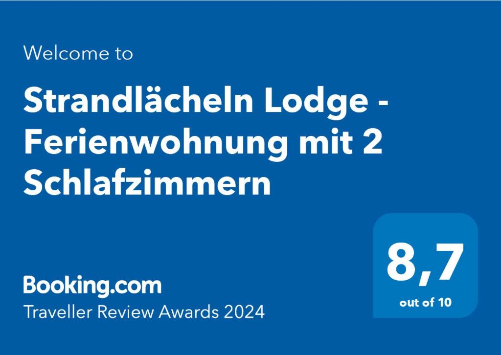 Strandlächeln Lodge - Ferienwohnung mit 2 Schlafzimmern