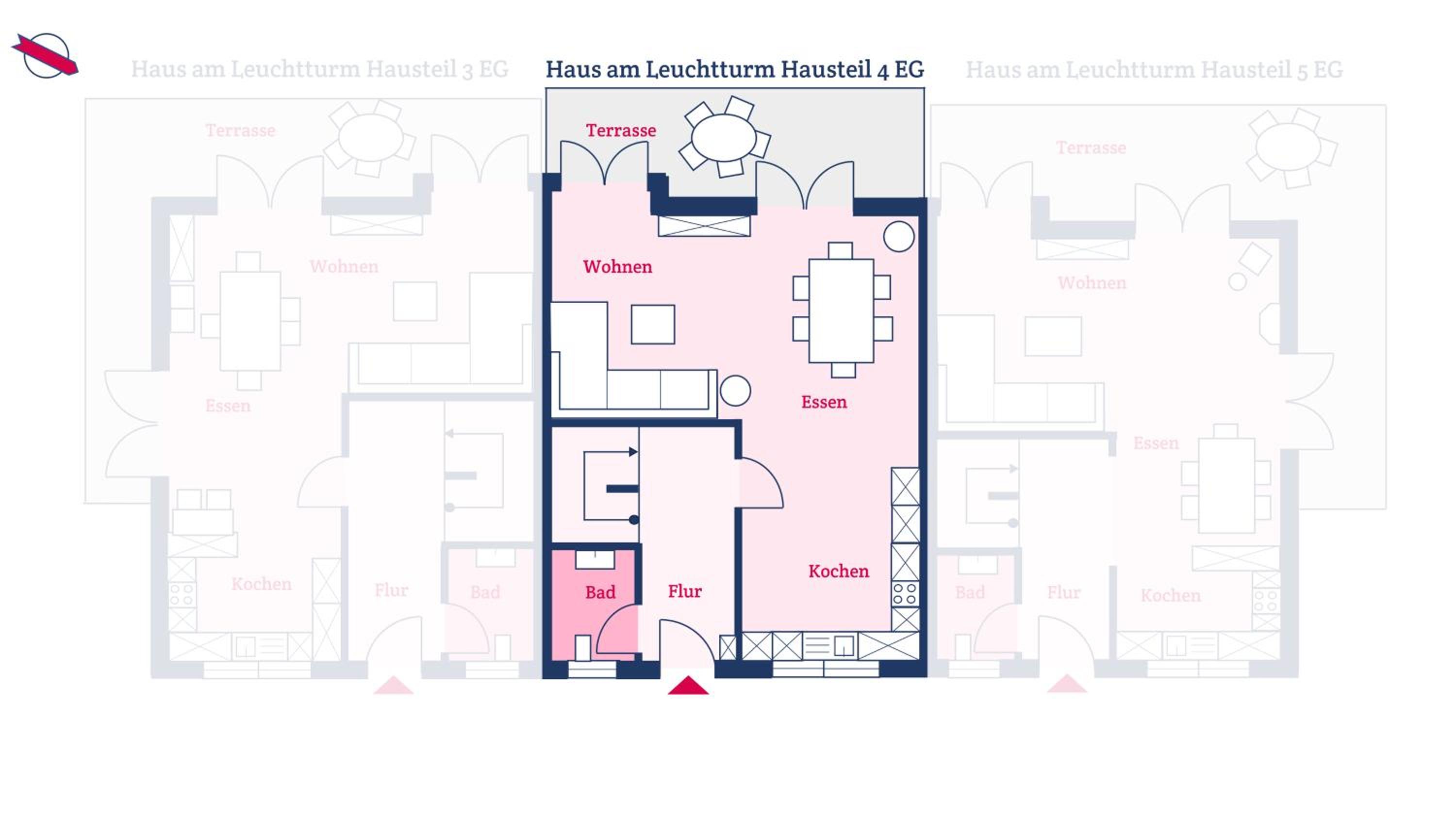 Haus am Leuchtturm Wohnung 4 view 5