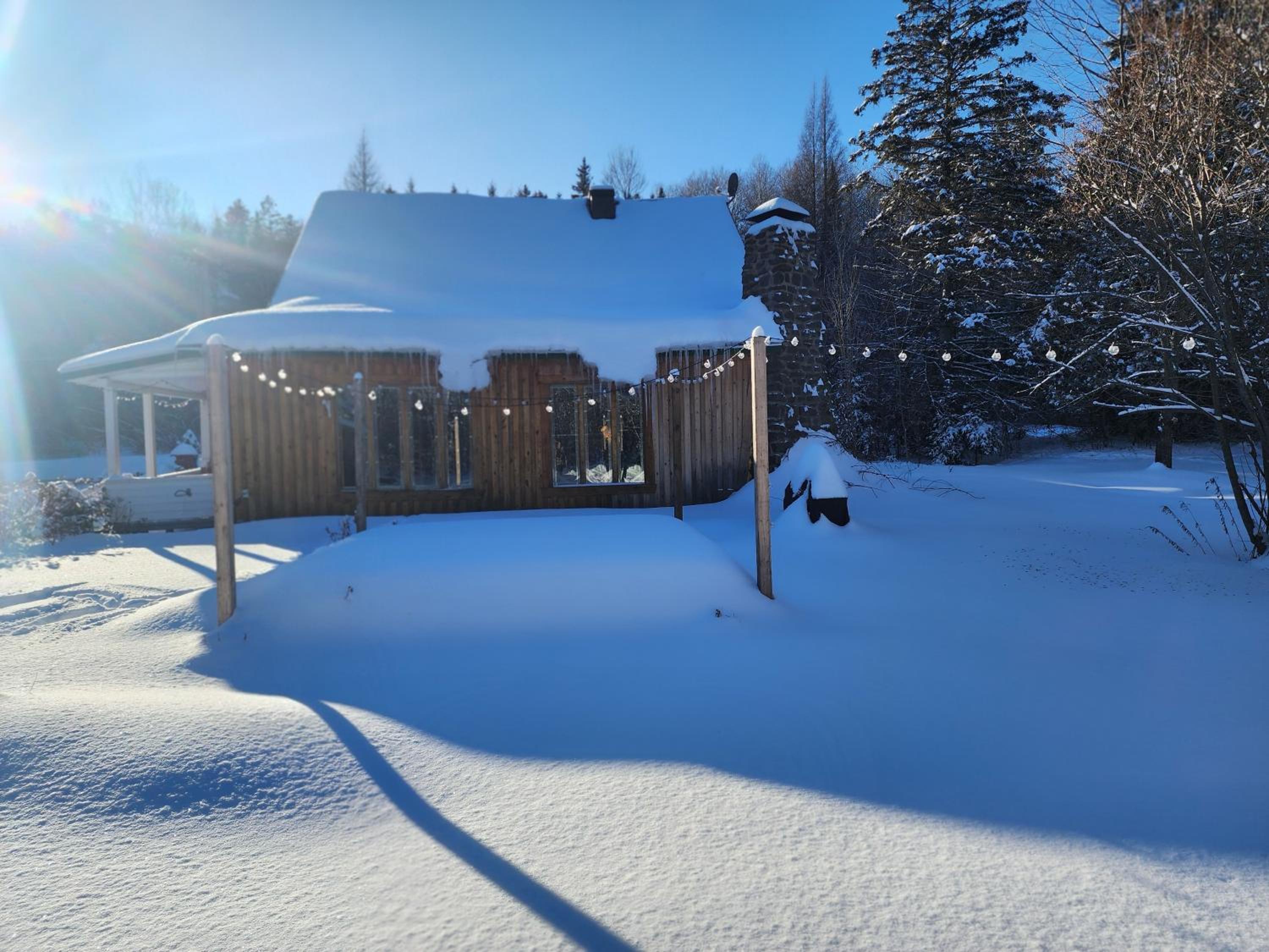 Chalets NABU La Sacacomie - Rivière - Billard
