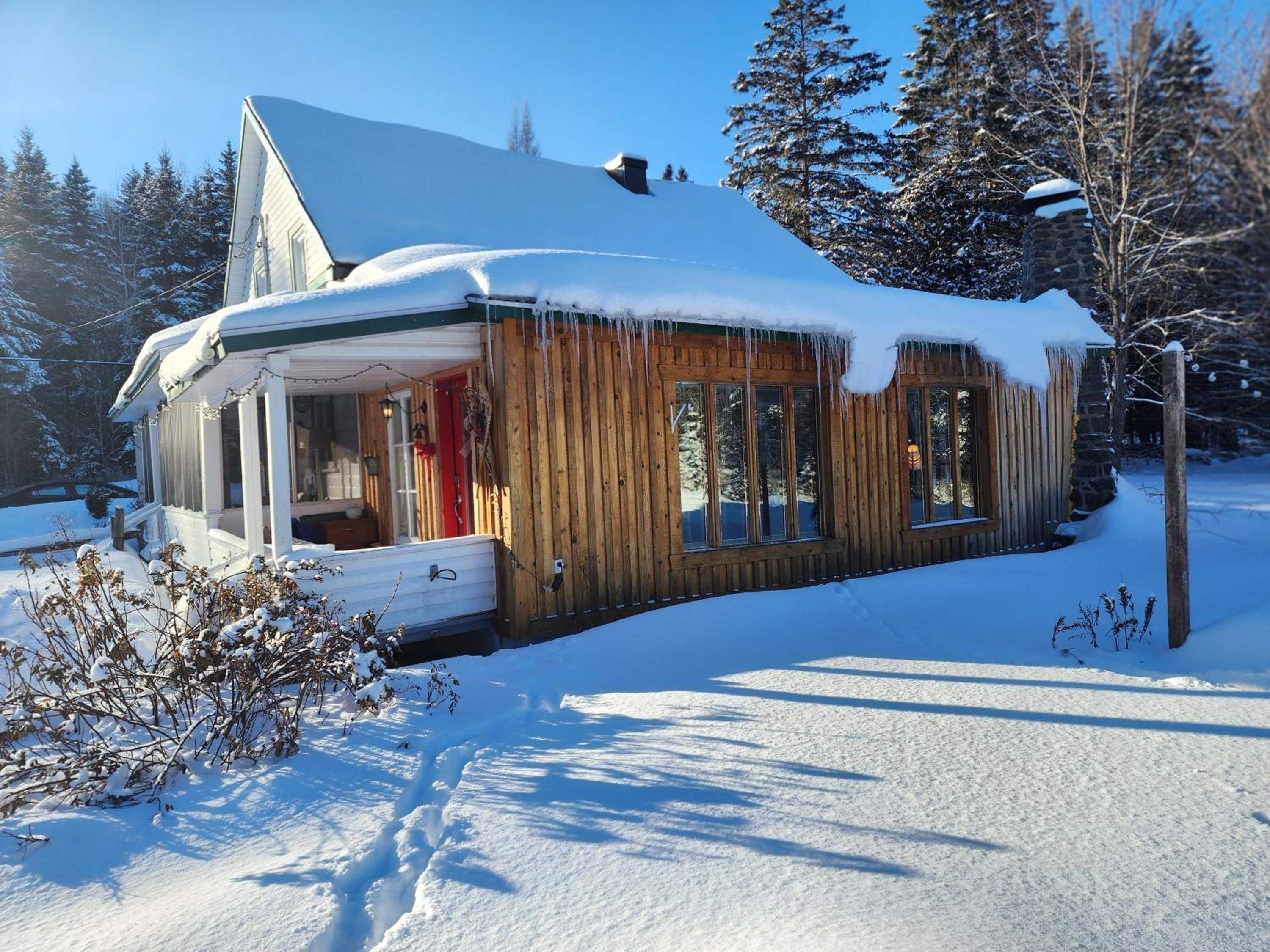 Chalets NABU La Sacacomie - Rivière - Billard