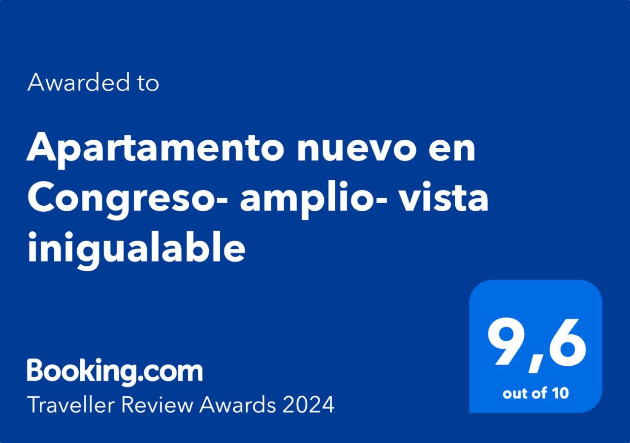 Apartamento nuevo en Congreso- amplio- vista inigualable