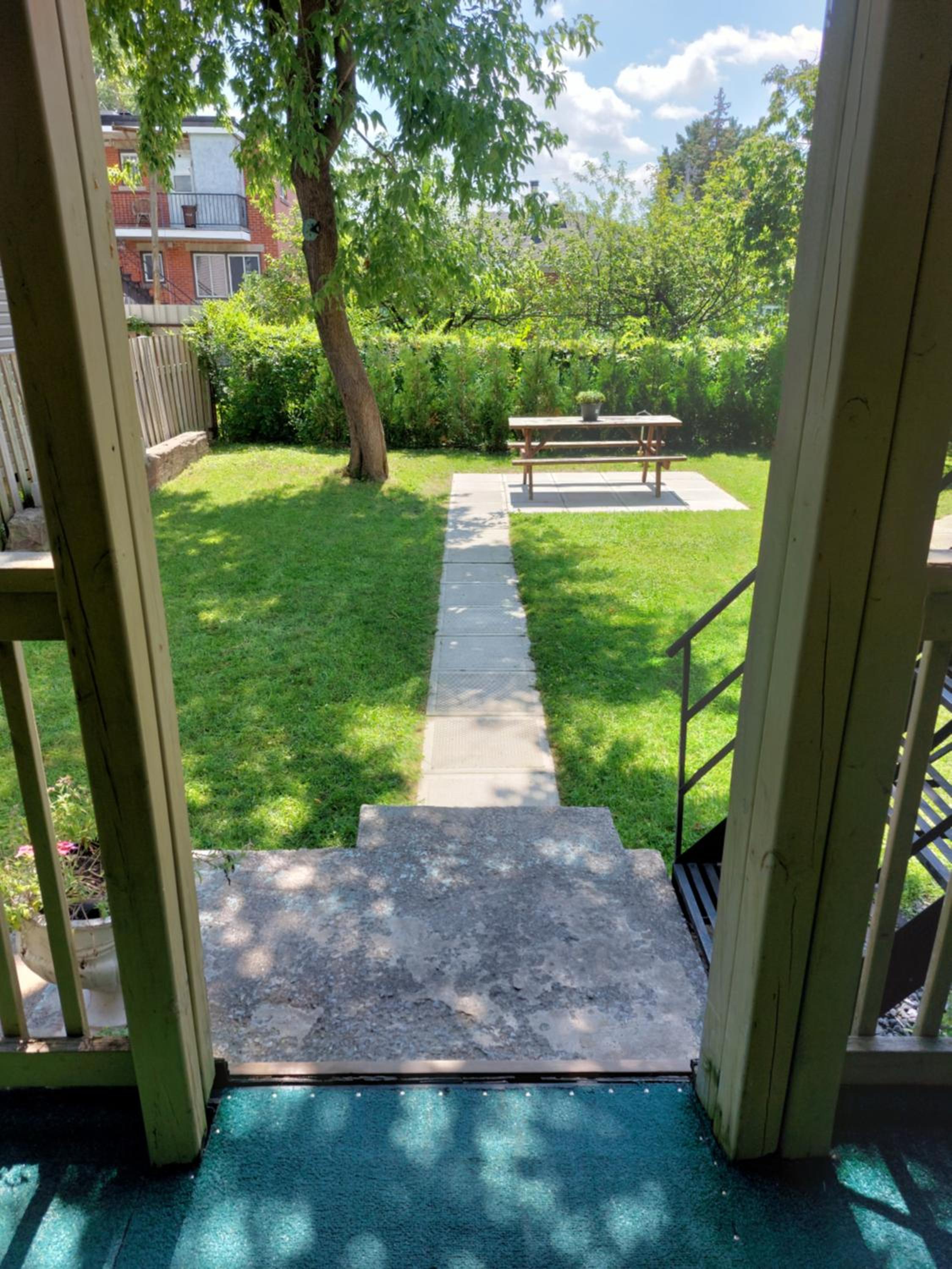 Appartement Cartier Free parking Backyard