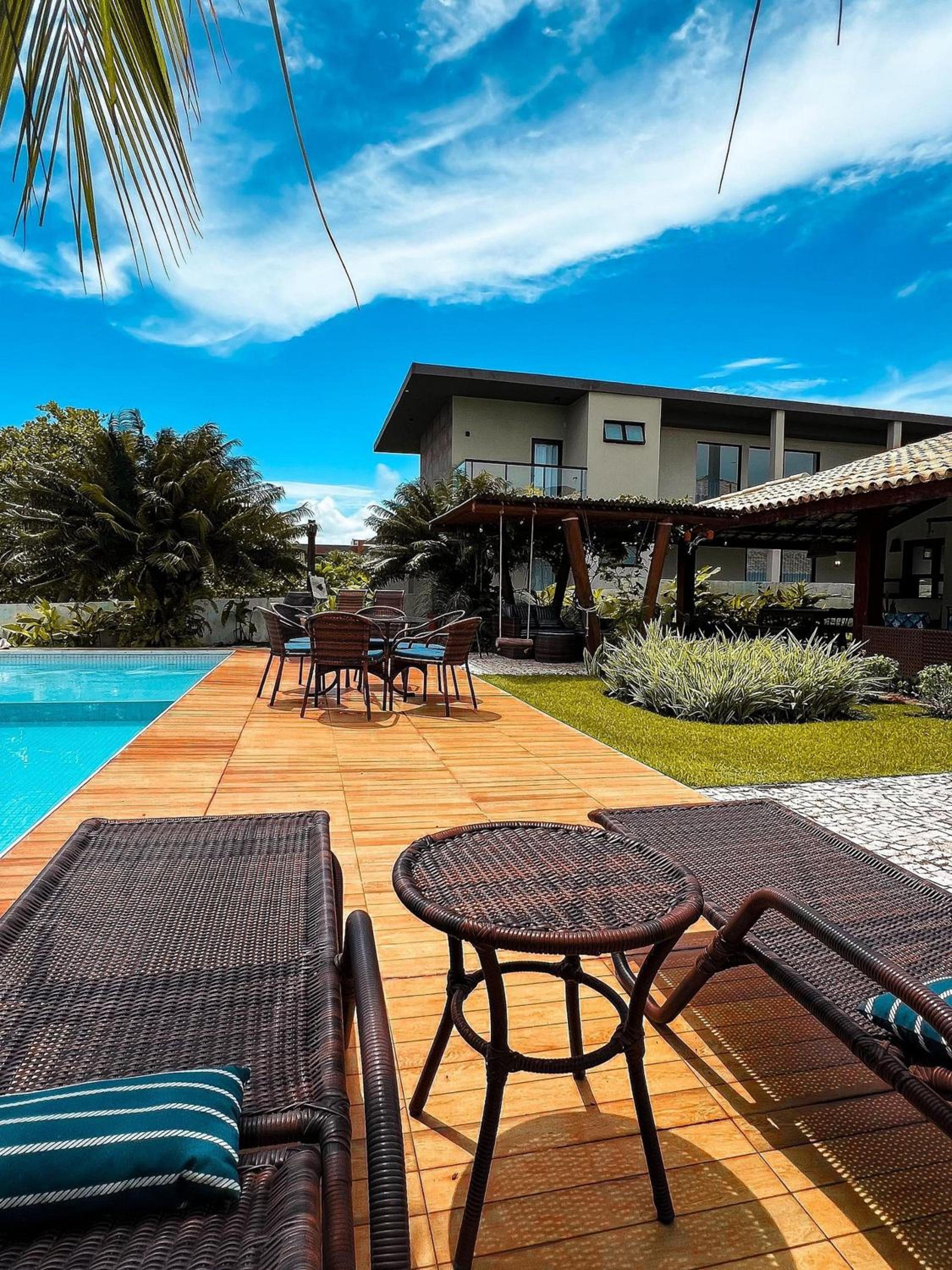 Casa Espetacular Praia em Busca Vida Bahia