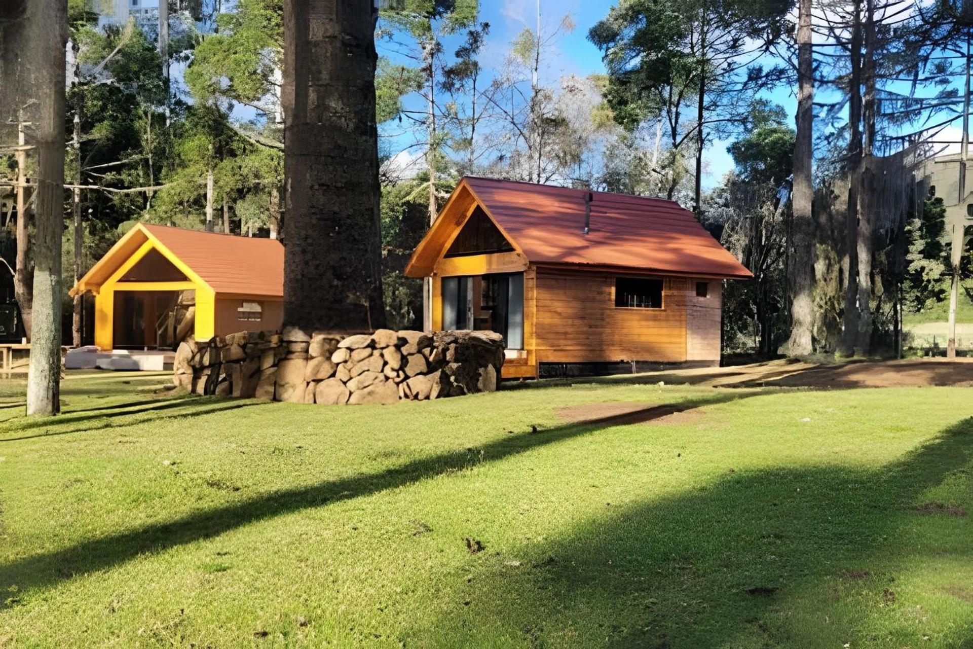 Cabana Pequeno Bosque som dás Águas