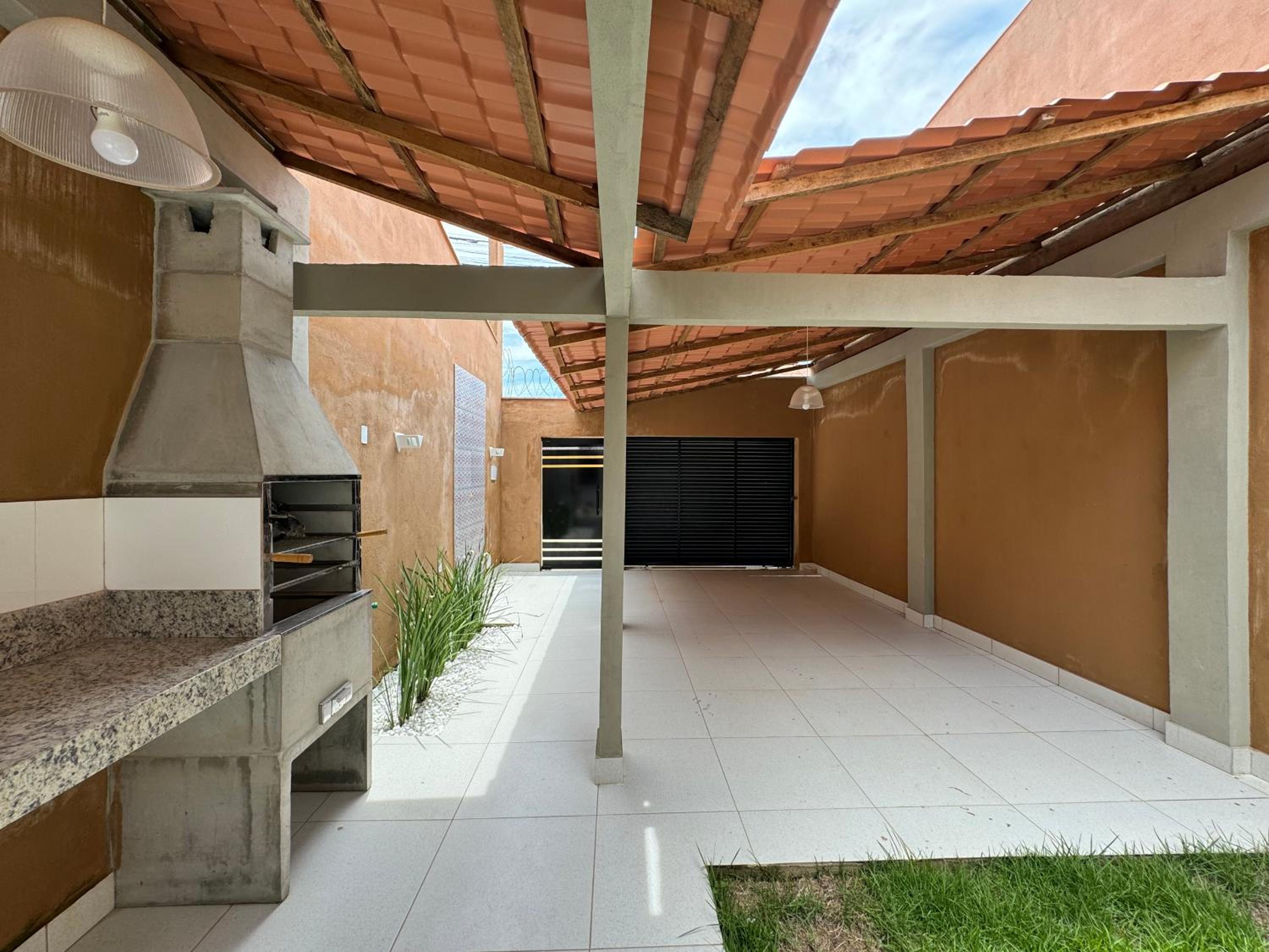 La casa de 3 suítes em Guriri - equipada para 8 pessoas