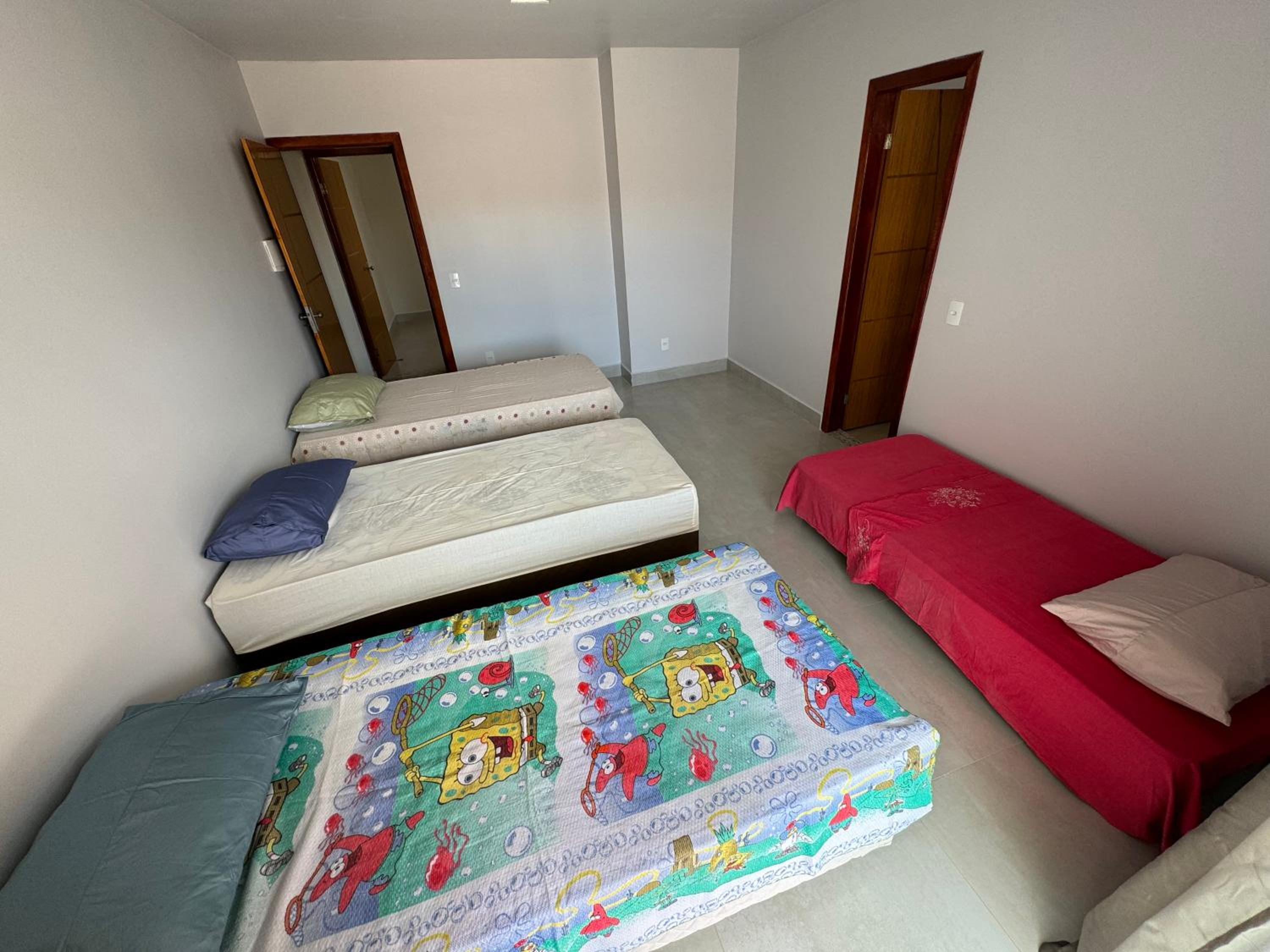 La casa de 3 suítes em Guriri - equipada para 8 pessoas