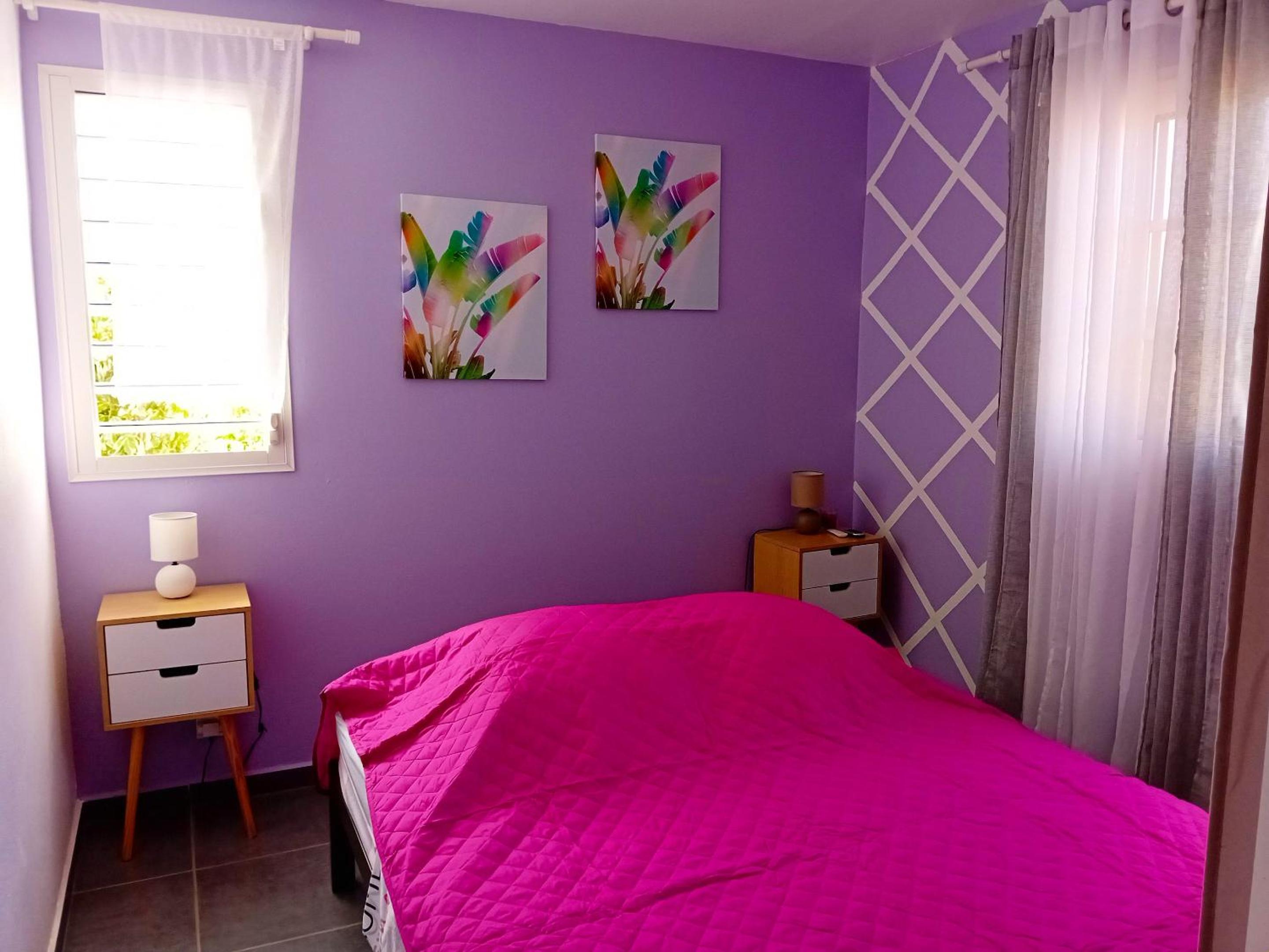 Studio charmant au Moule avec jardin et balcon 70 m²