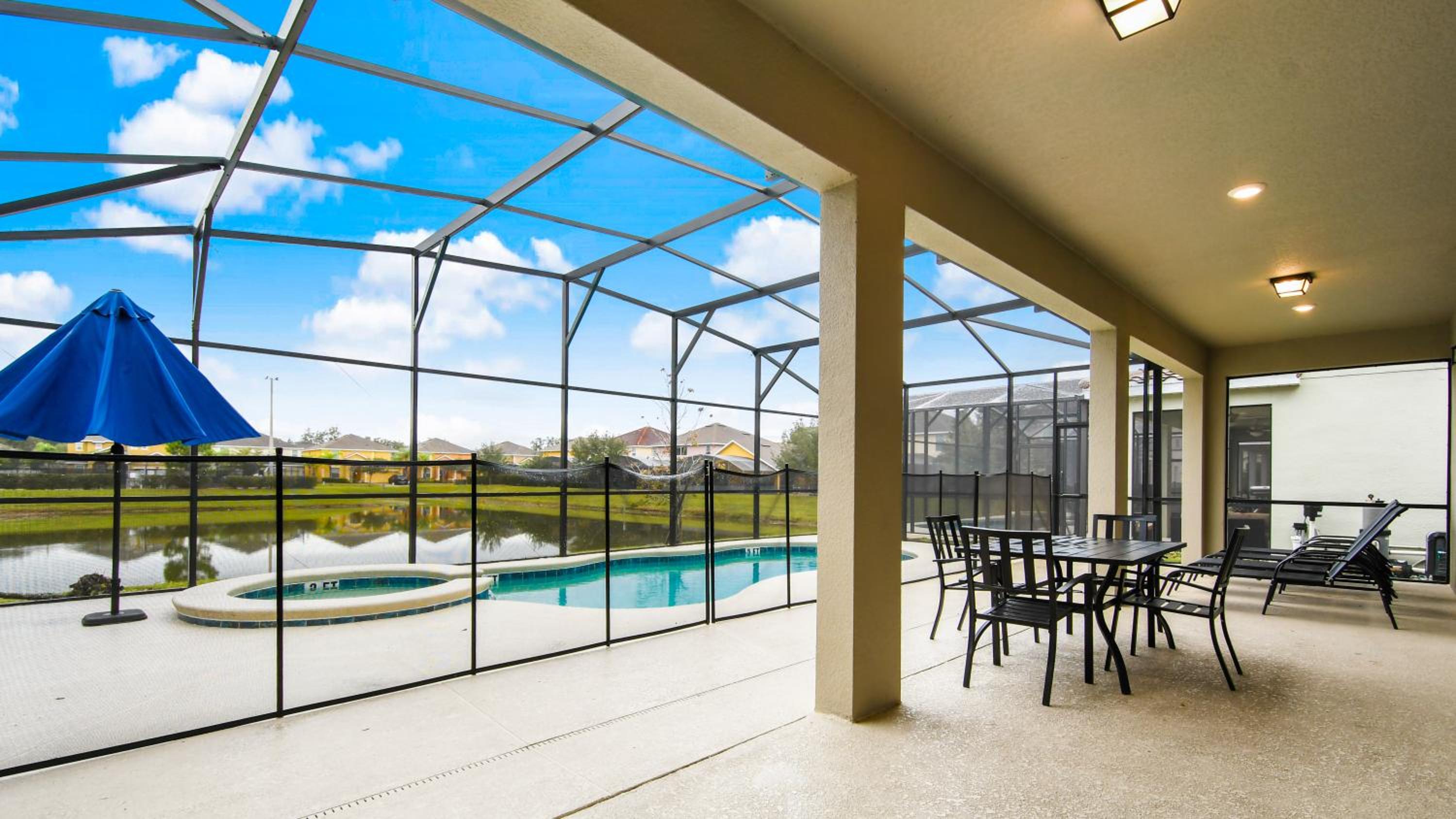 Veranda Palms Lakeview 6br Villa Pool Spa, Disney view 4