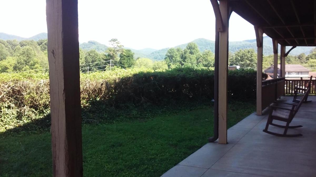 outdoor BBQ area