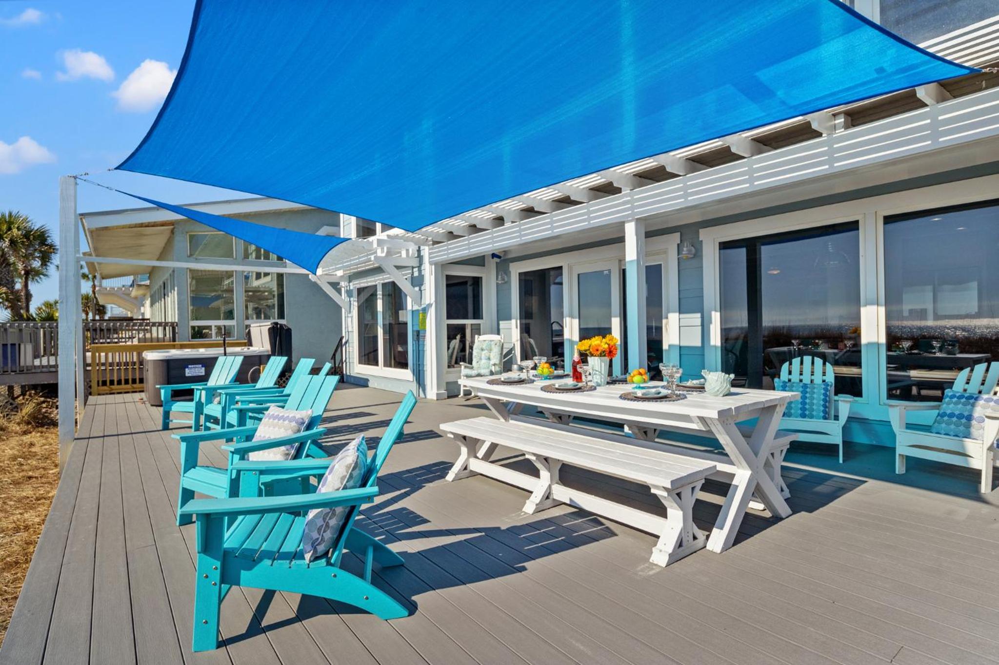Luxury Gulf Front Property! Directly on the Beach! Sleeps 15! view 2
