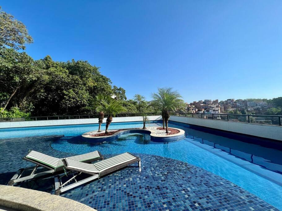 UNU Rio Vermelho: Piscina, vaga, wifi, academia, +