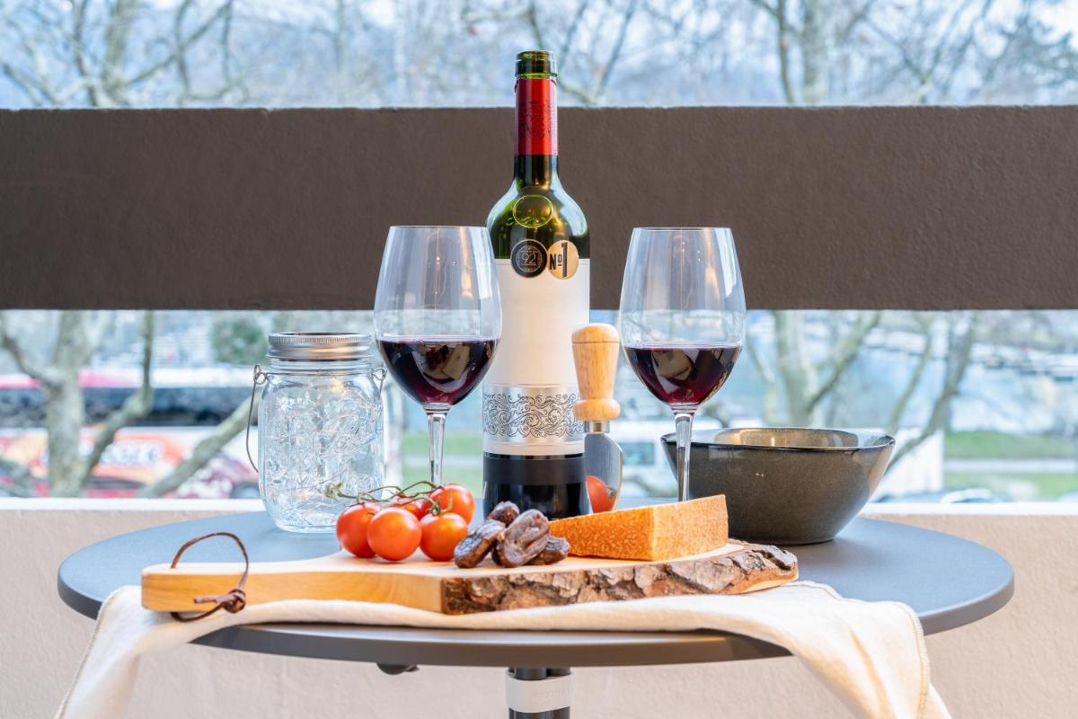 Charmante Wohnung mit Balkon nahe Thunersee - Bitcoin accepted