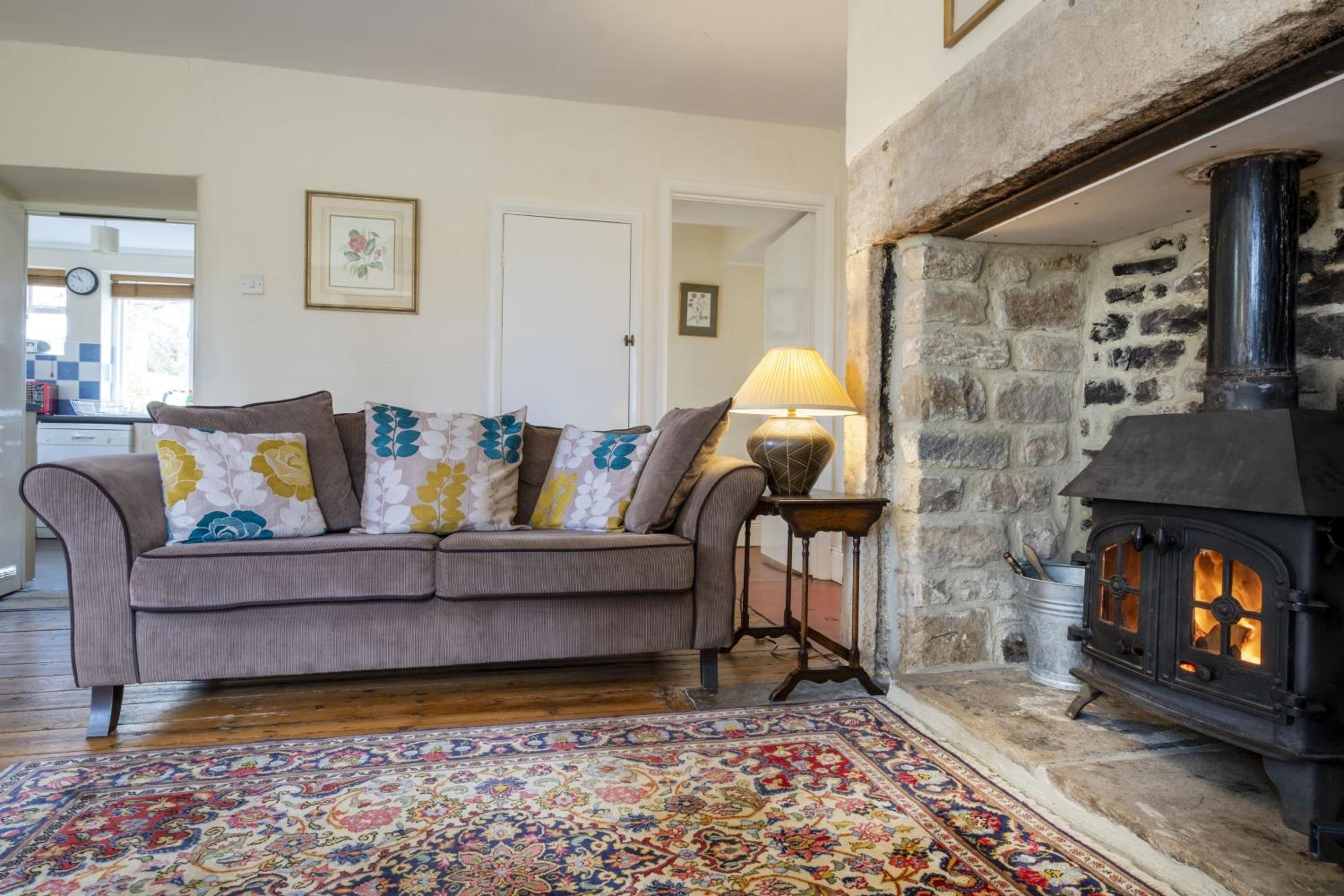 Castle Lodge Haughton Castle view 3