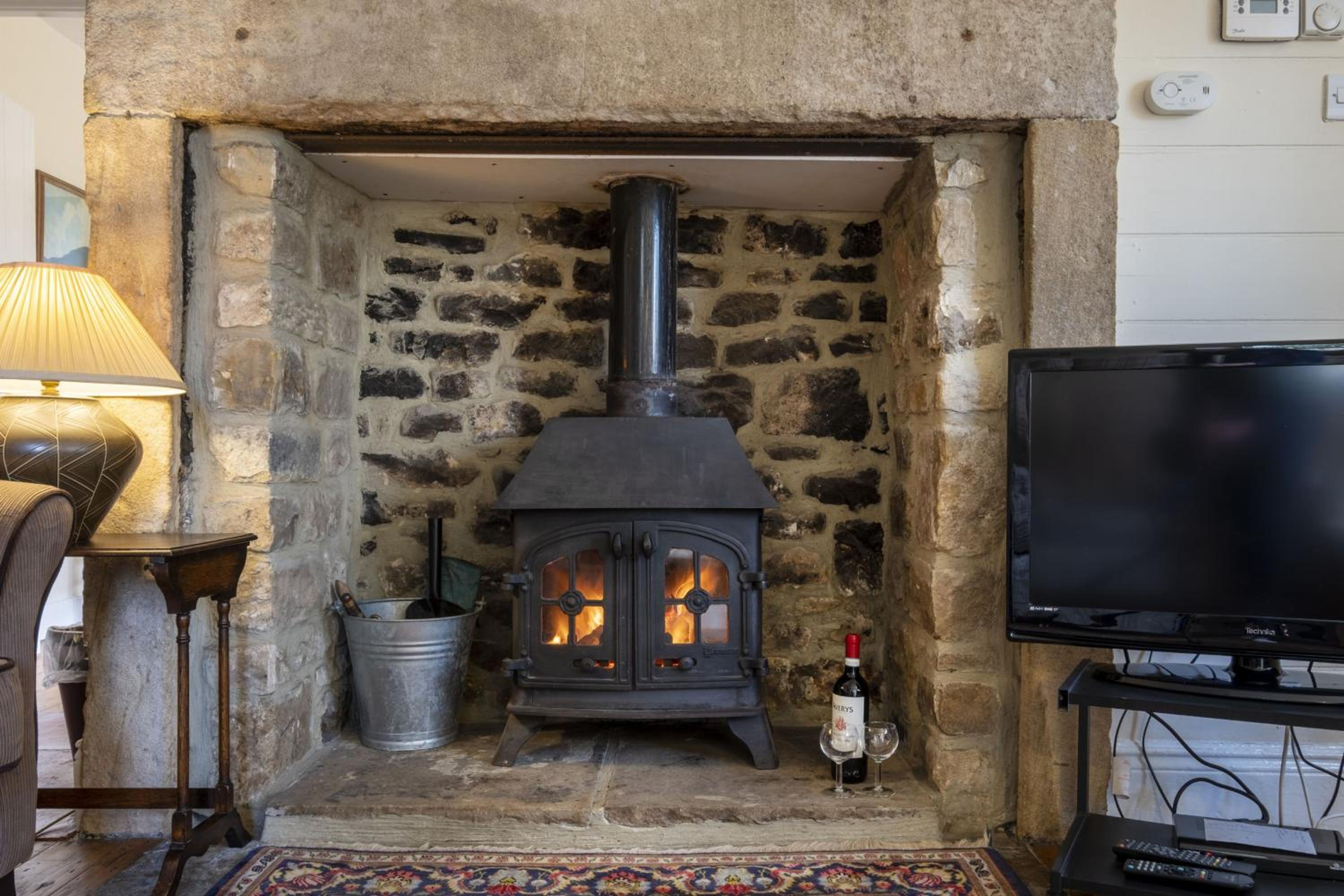 Castle Lodge Haughton Castle view 4