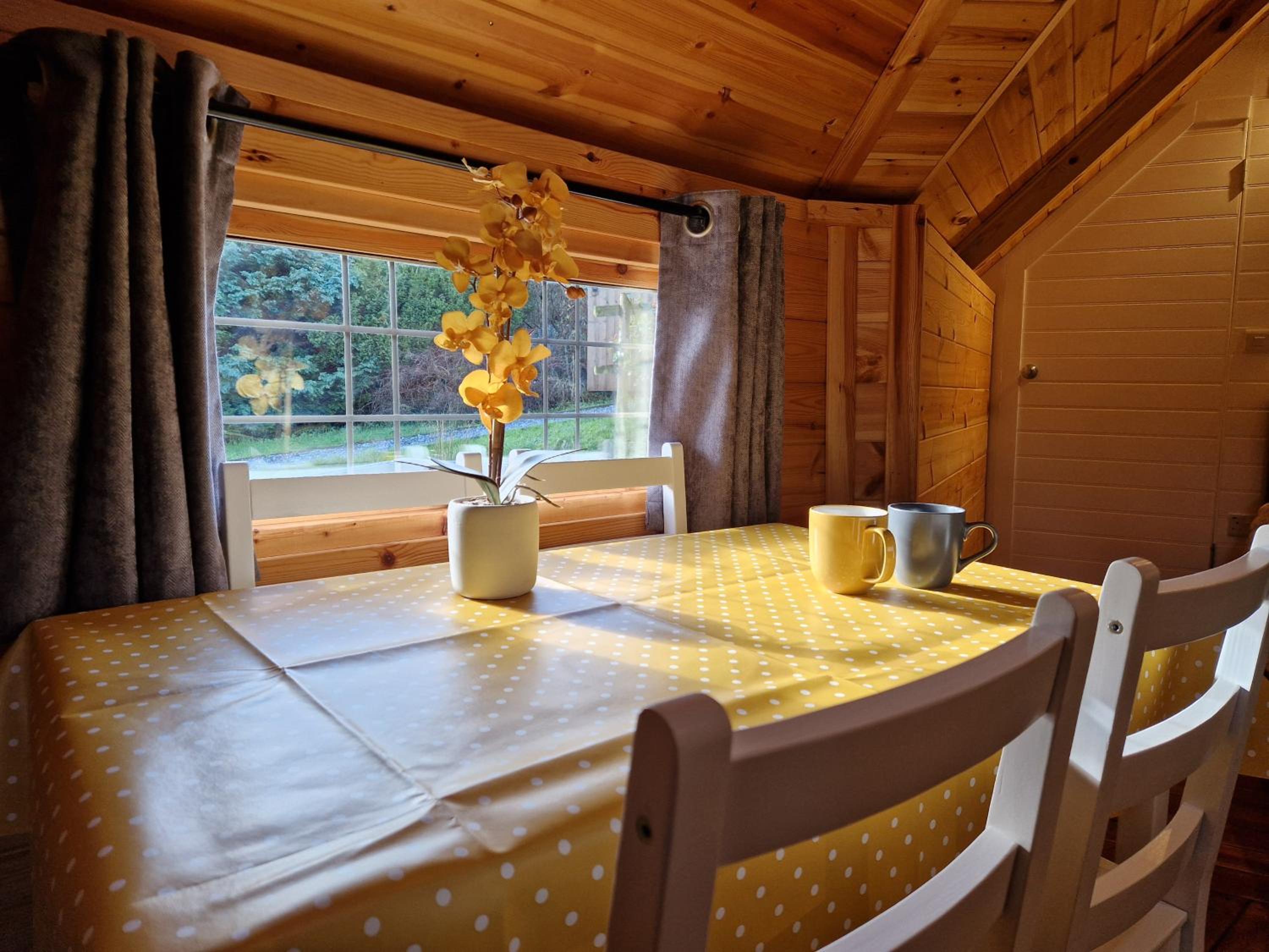 The Hive - Unique log cabin with wood burning stove view 3