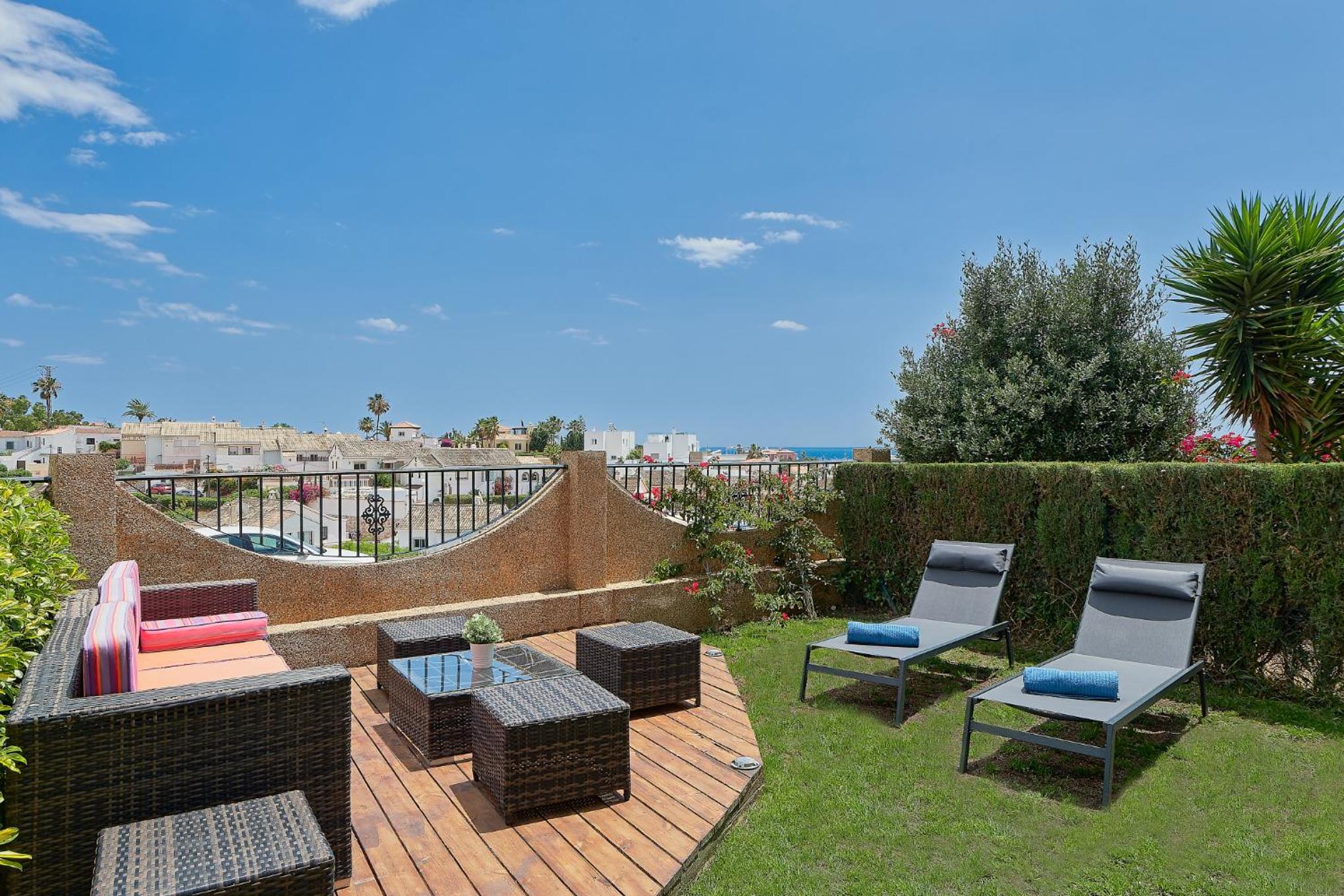 Faro IV Sun all day, Garden, BBQ, Sea Views and Pet Friendly Mijas Costa & Fuengirola photo 2