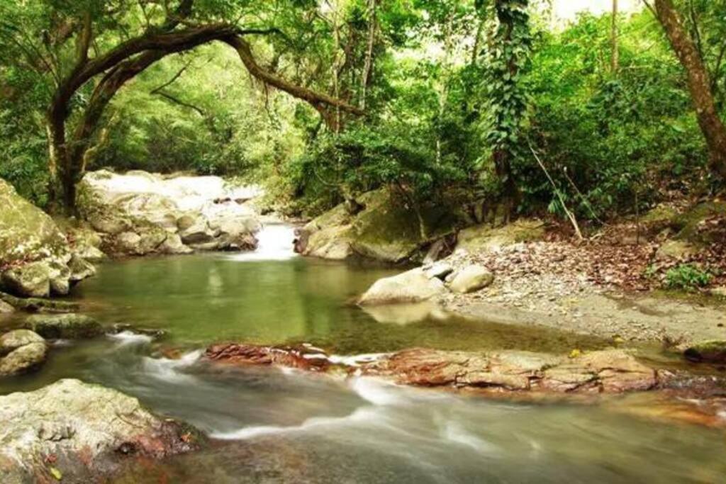 Cabaña con piscina en Minca