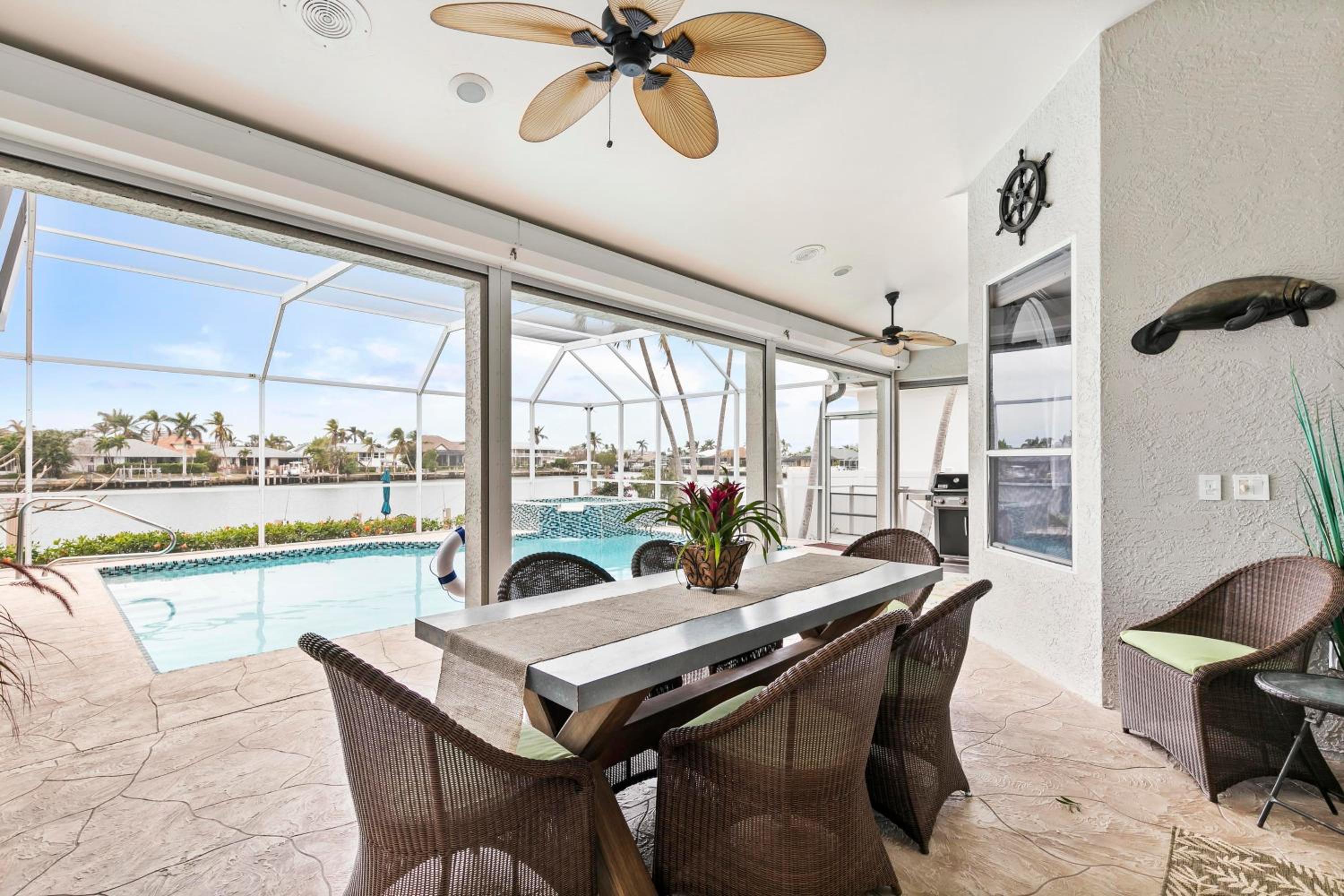 New 2024 Renovation! Gorgeous Island Oasis with SW Exposure on Marco Island view 2