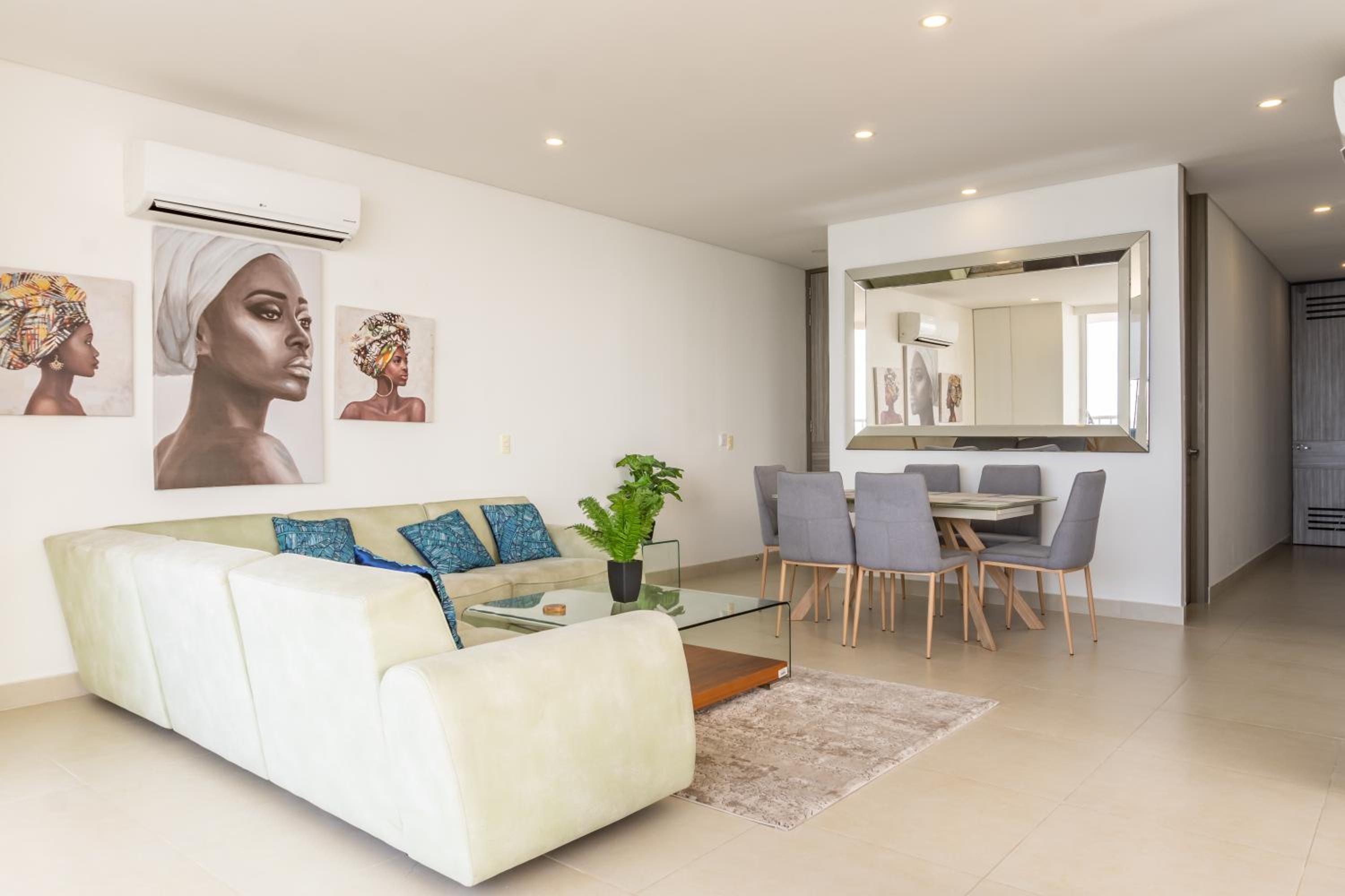 Maravilloso apartamento frente a la playa