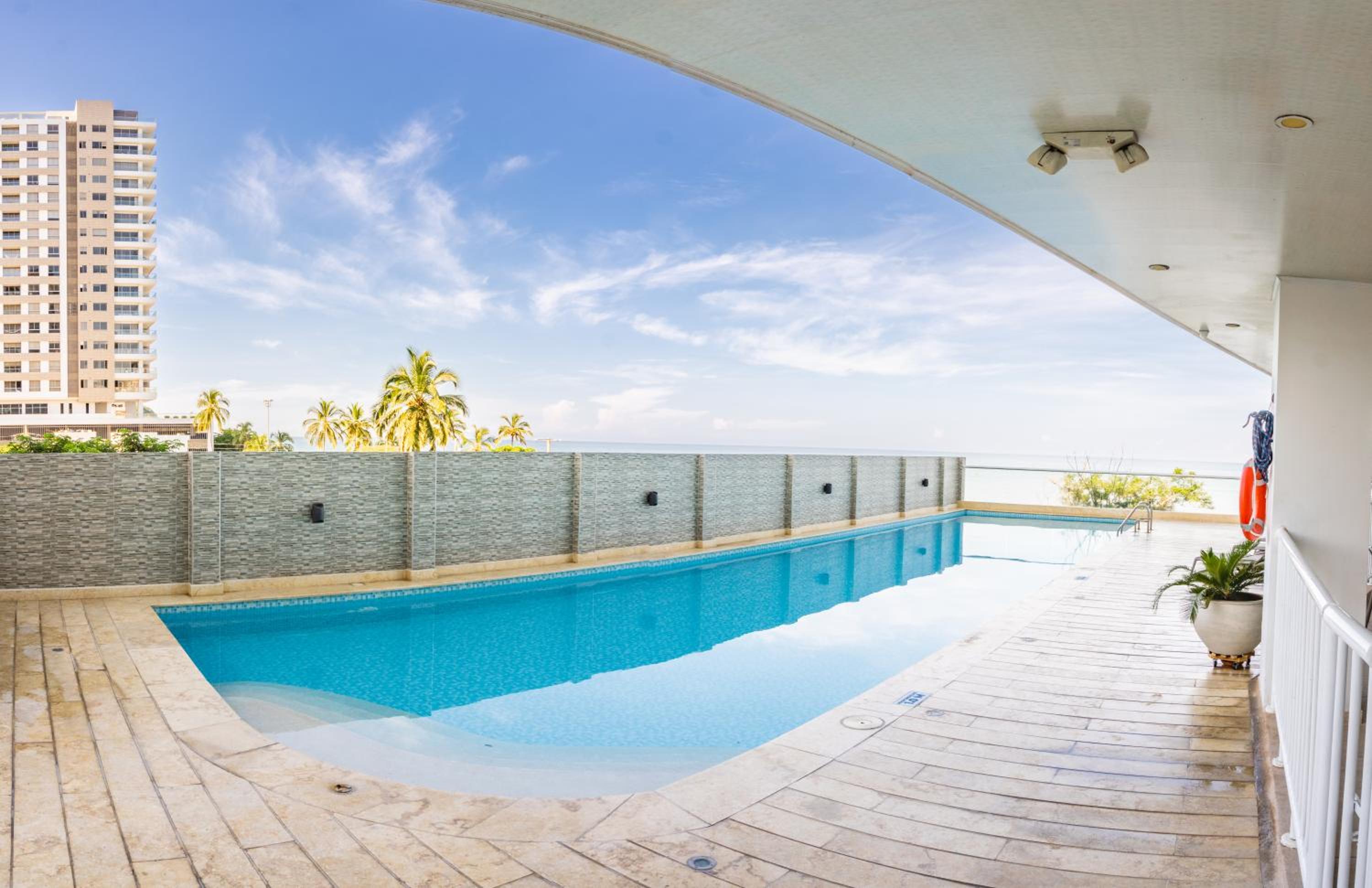 Maravilloso apartamento frente a la playa