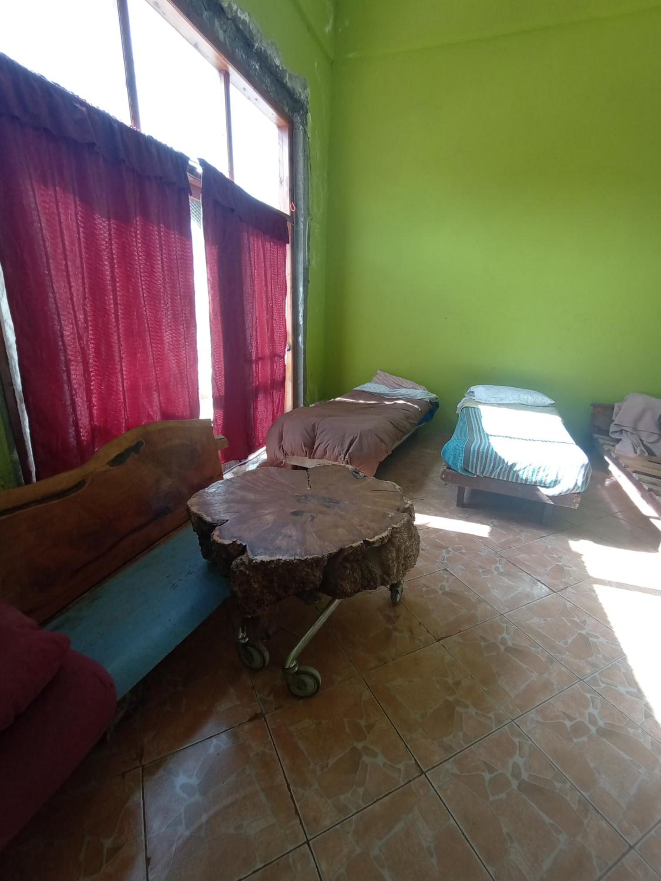 Camas para descansar en el centro