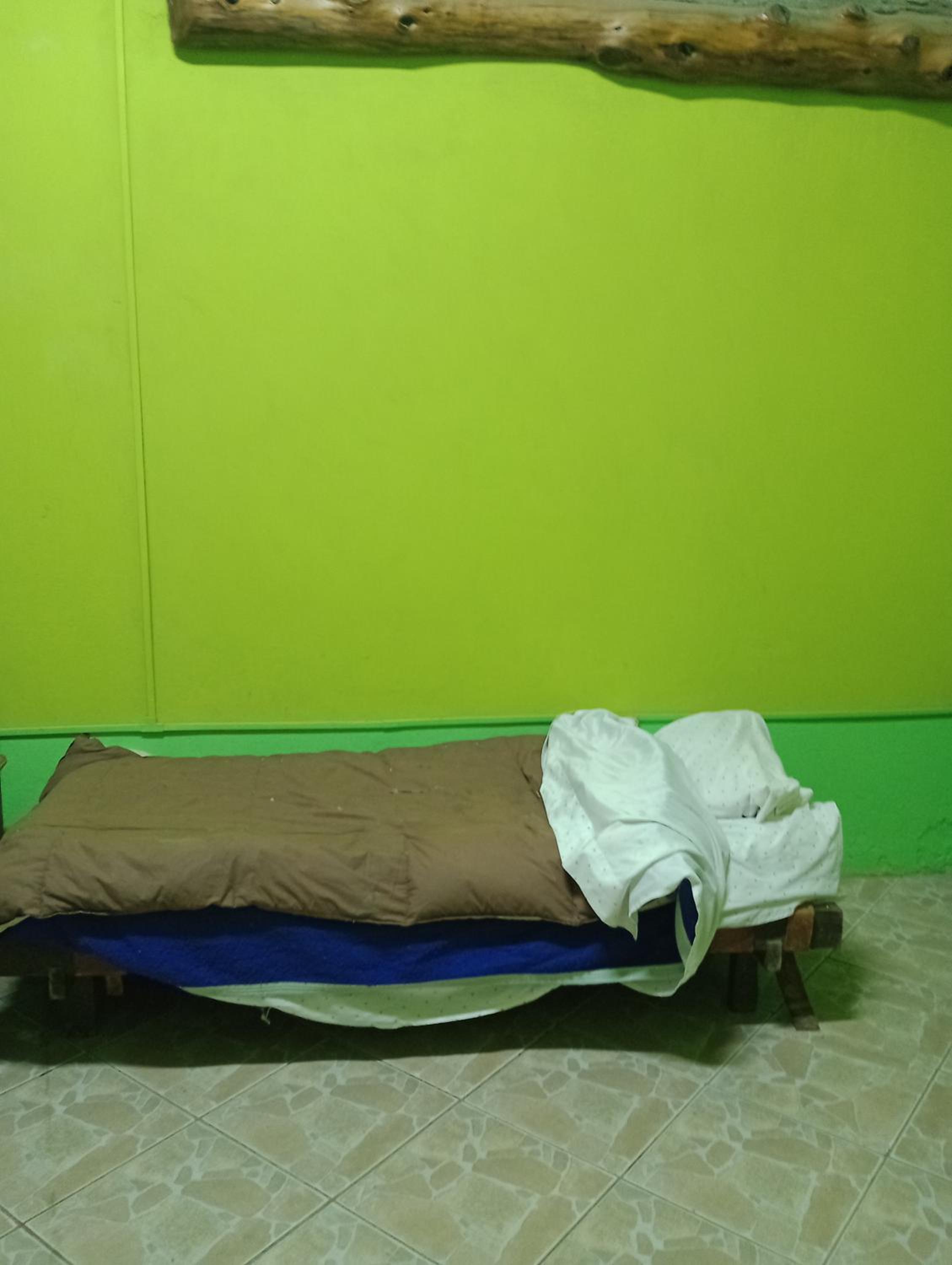 Camas para descansar en el centro