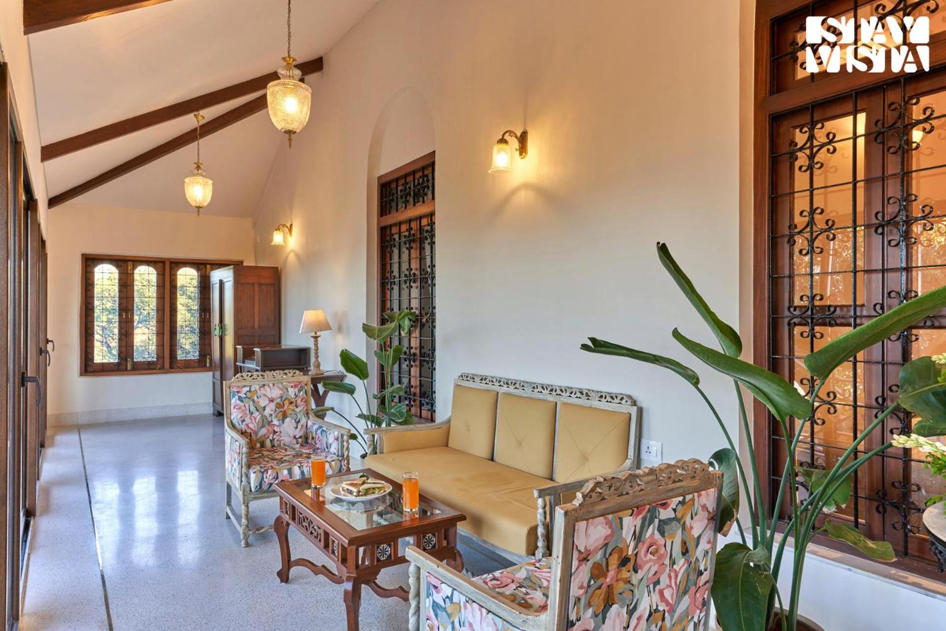 StayVista's Villa Terra - Valley & Lake-View Villa with Spacious Lawn & Indoor Activities view 3