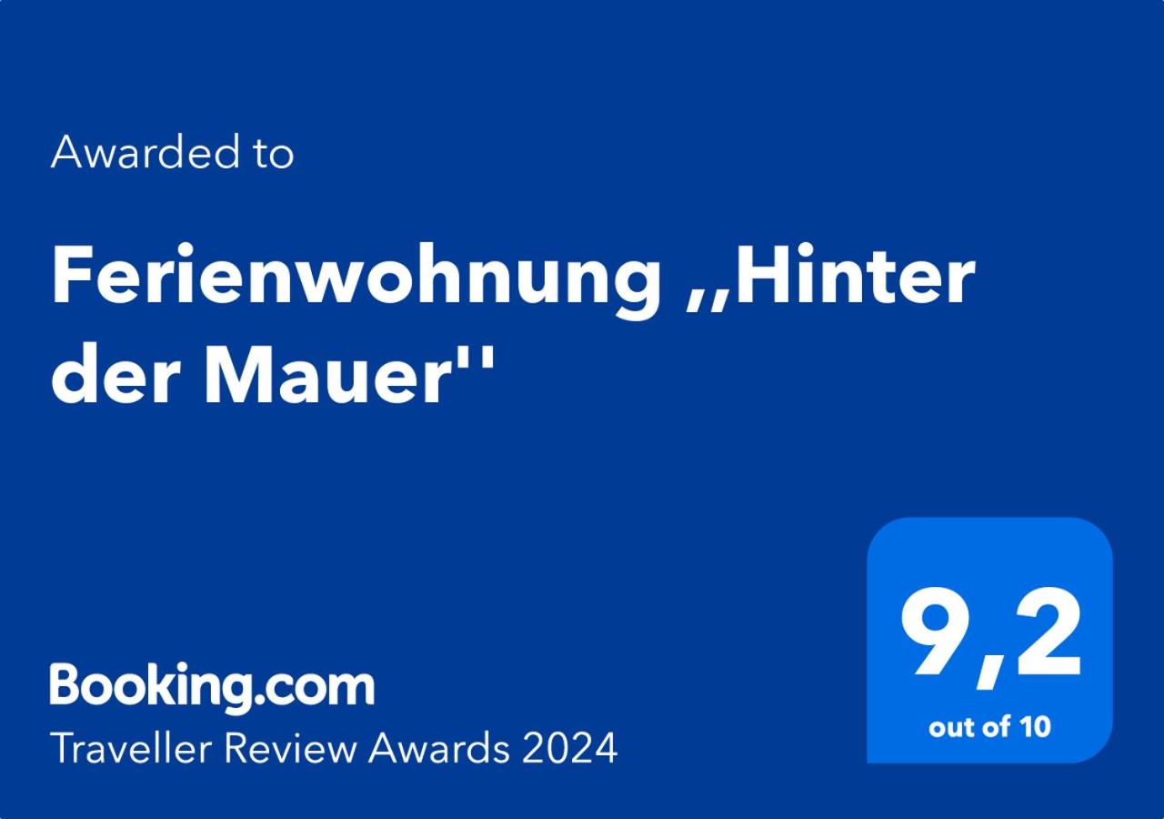 Ferienwohnung ,,Hinter der Mauer''
