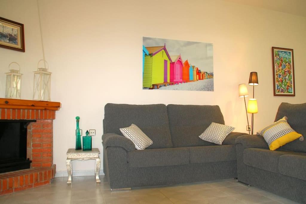 Casa mediterránea junto a la playa