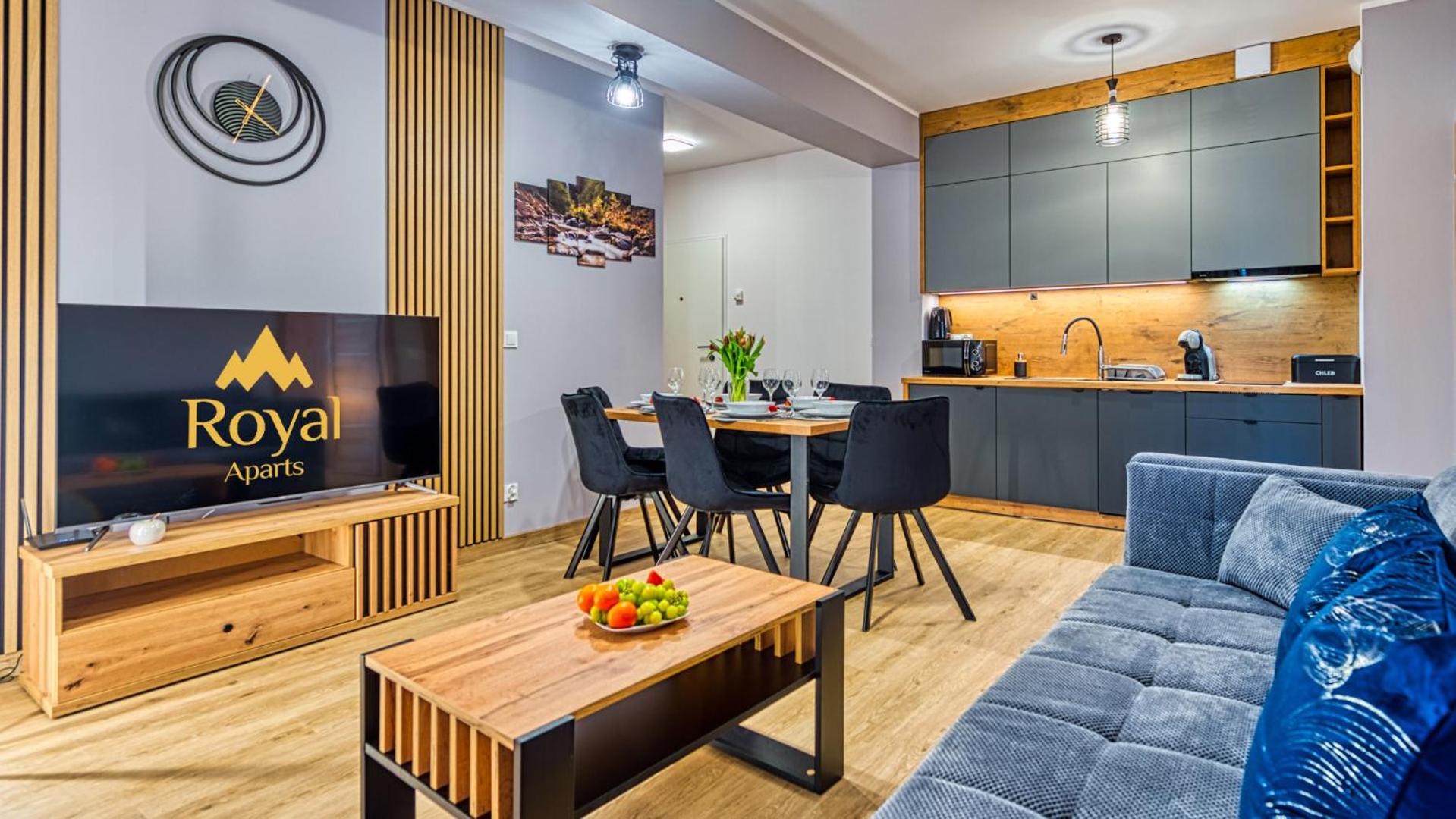 OSTOJA RESIDENCE VIP z sauną, strefą relaksu i pokojem zabaw by Royal Aparts