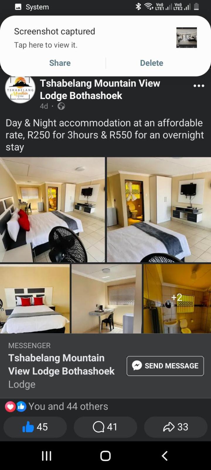 TSHABELANG MOUNTAIN VIEW LODGE