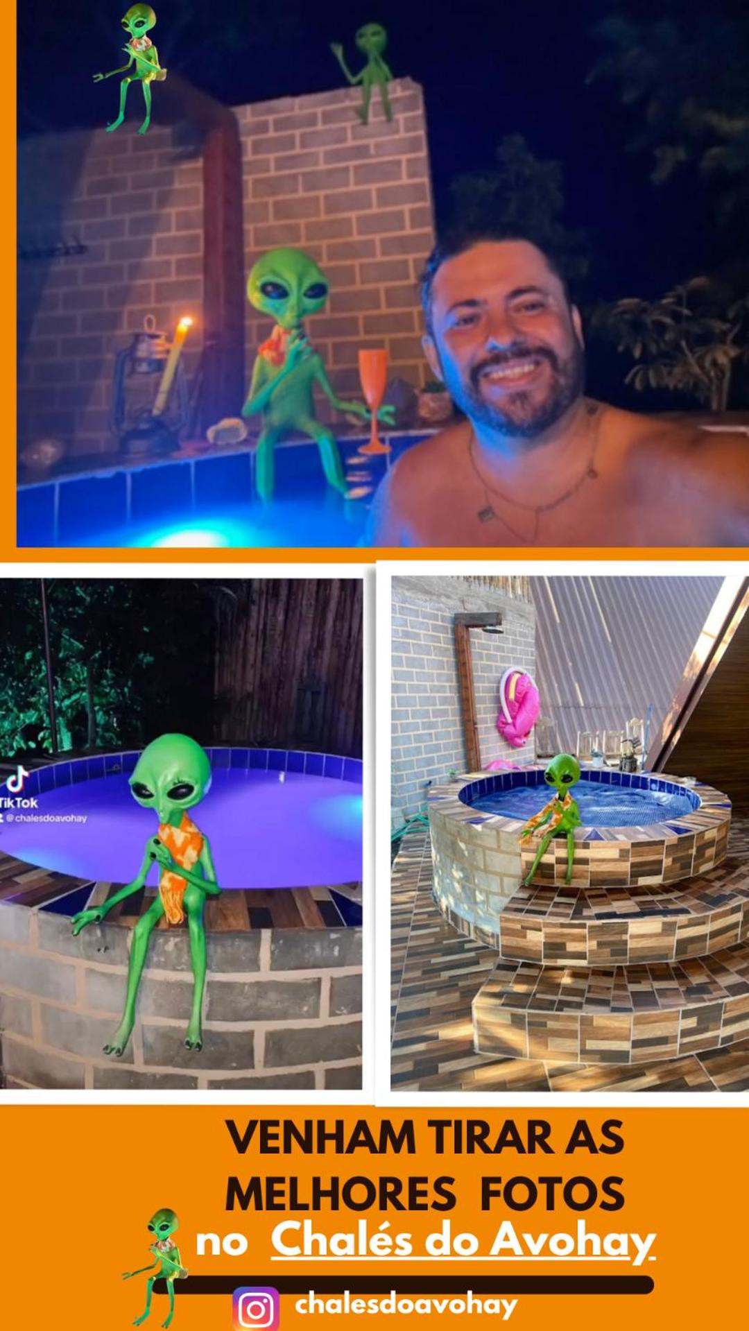 @chalesdoavohay lindo chalé com ofurô aquecido