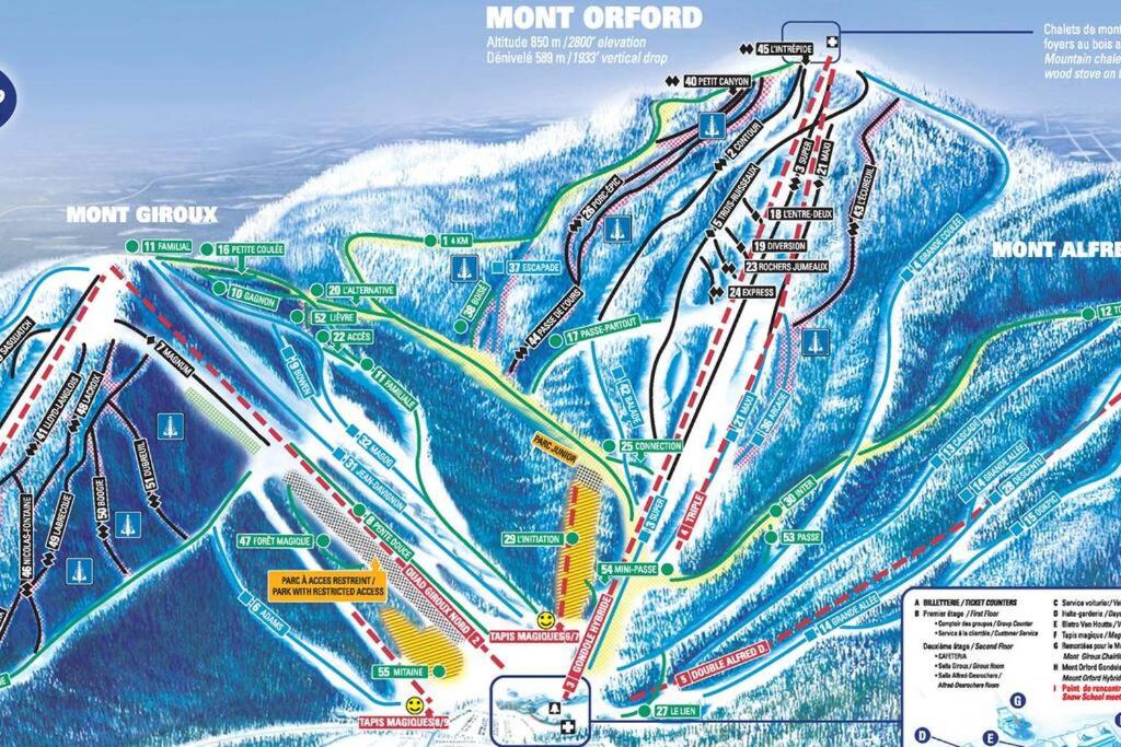 Chalet les jasmins Orford