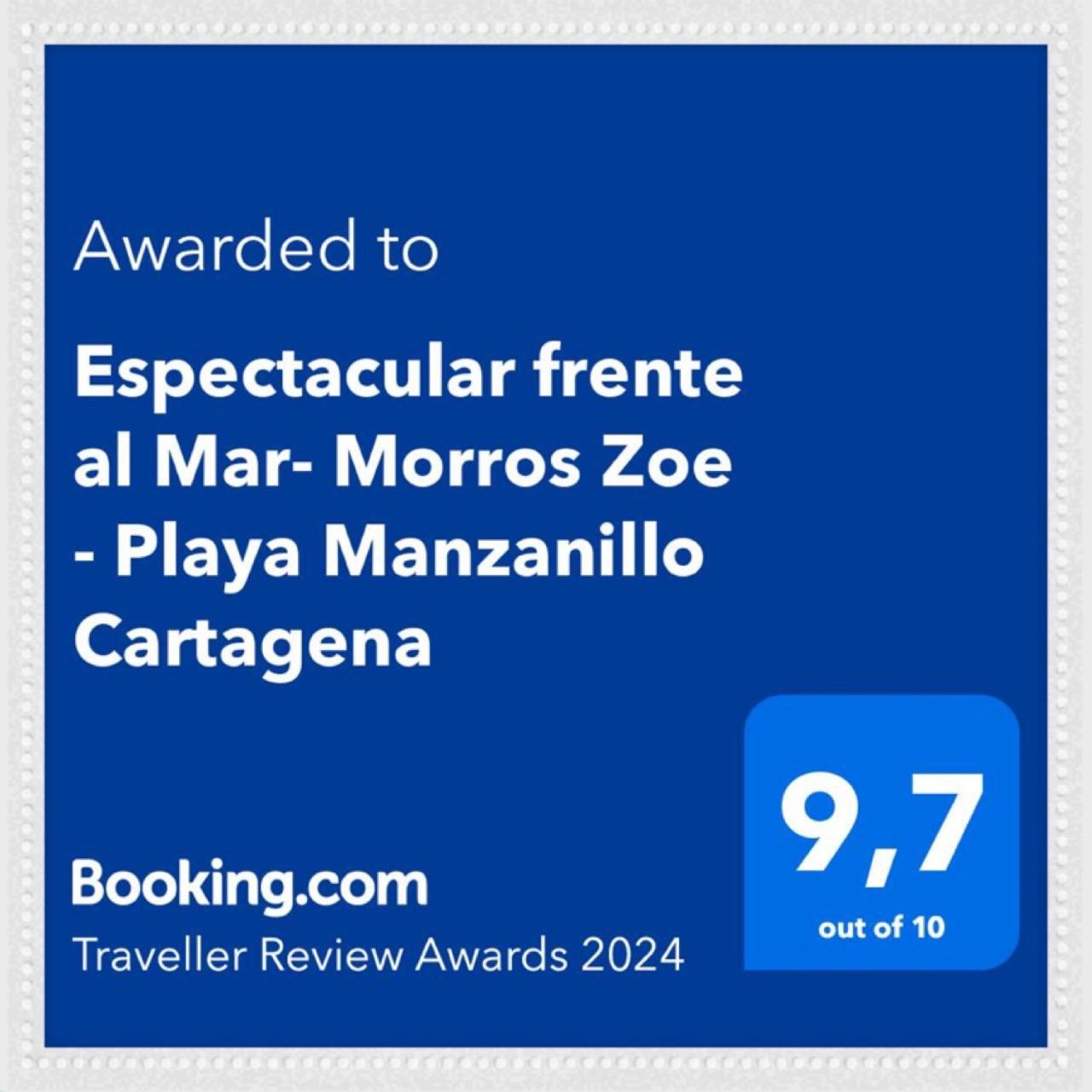 Espectacular frente al Mar- Morros Zoe - Playa Manzanillo Cartagena