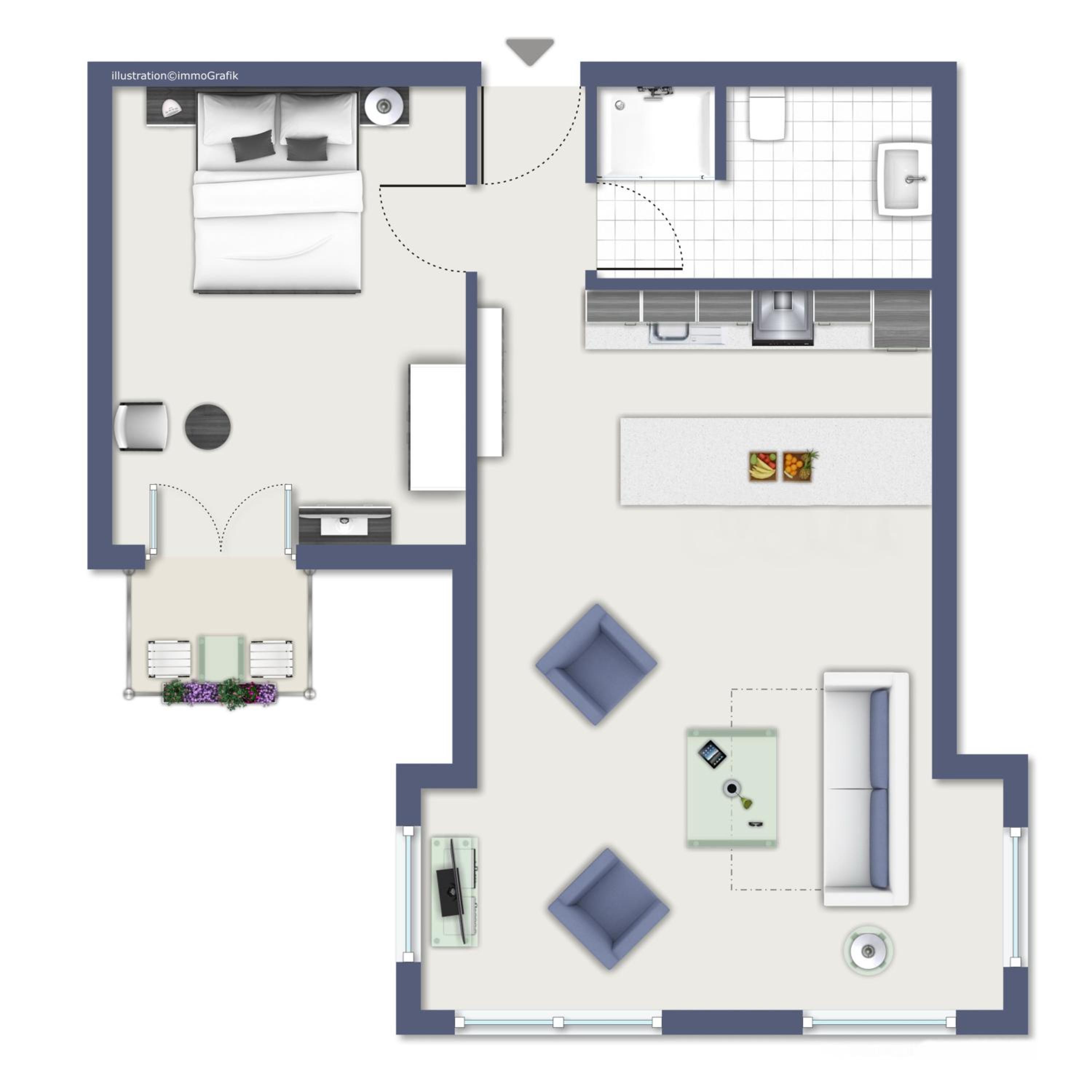 La Mer Wohnung 07 view 4