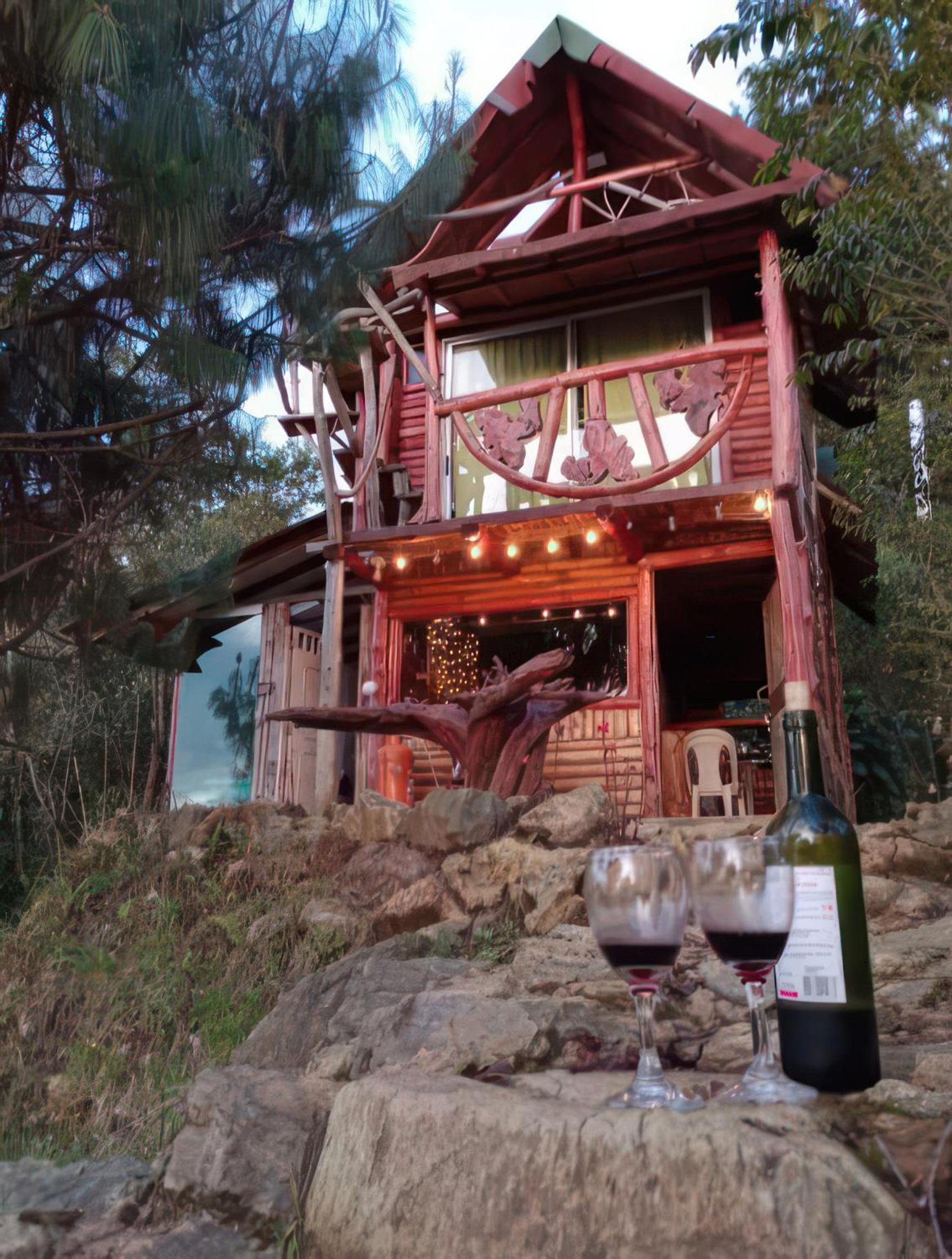 Cabaña Favor Divino con Barbacoa/Fogata/Hermosas vistas
