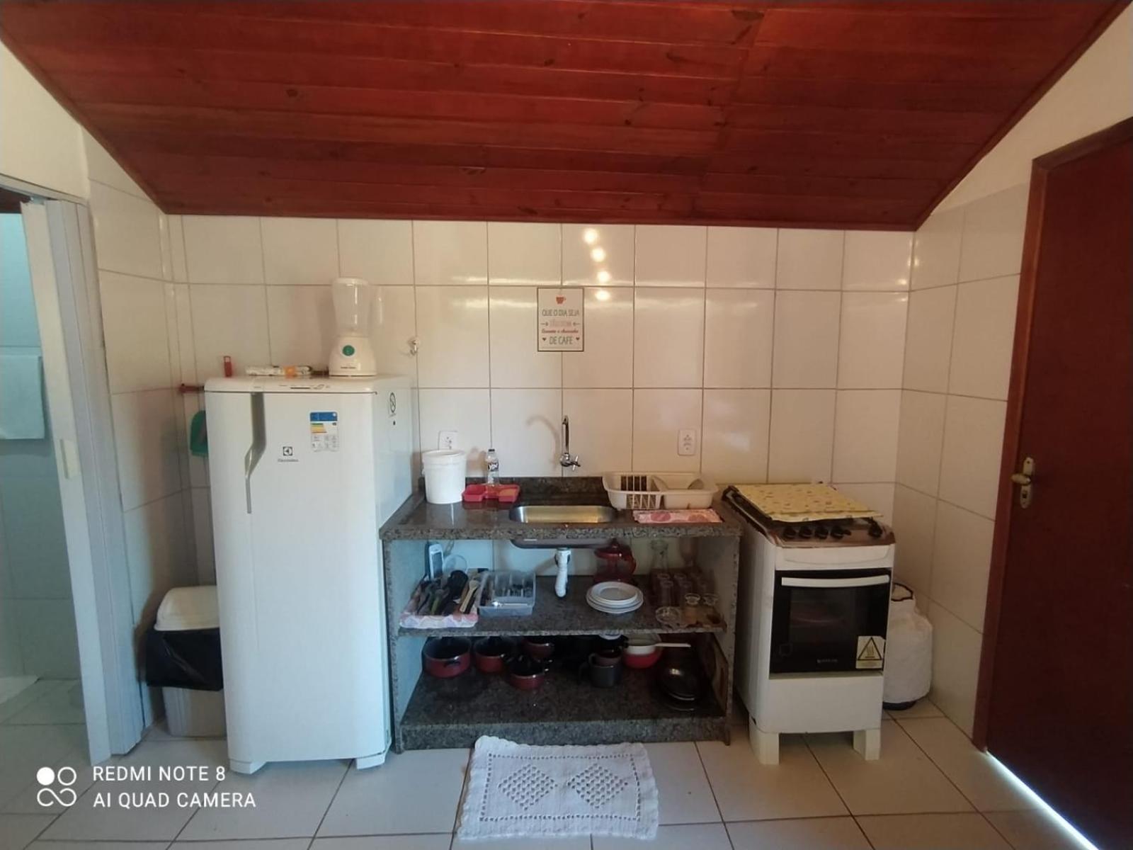 Casa da Vovó na Pousada Sitio Pauletto - com Cozinha, Churrasqueira e Decoração