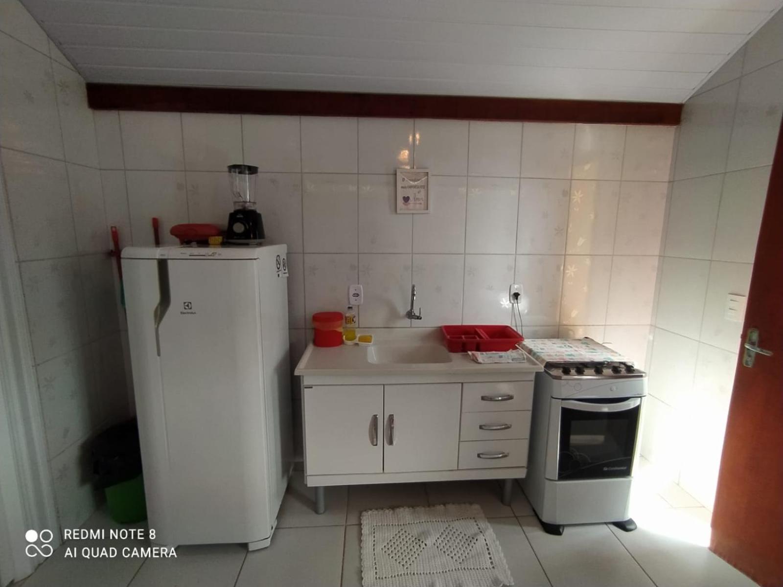 Casa da Vovó na Pousada Sitio Pauletto - com Cozinha, Churrasqueira e Decoração