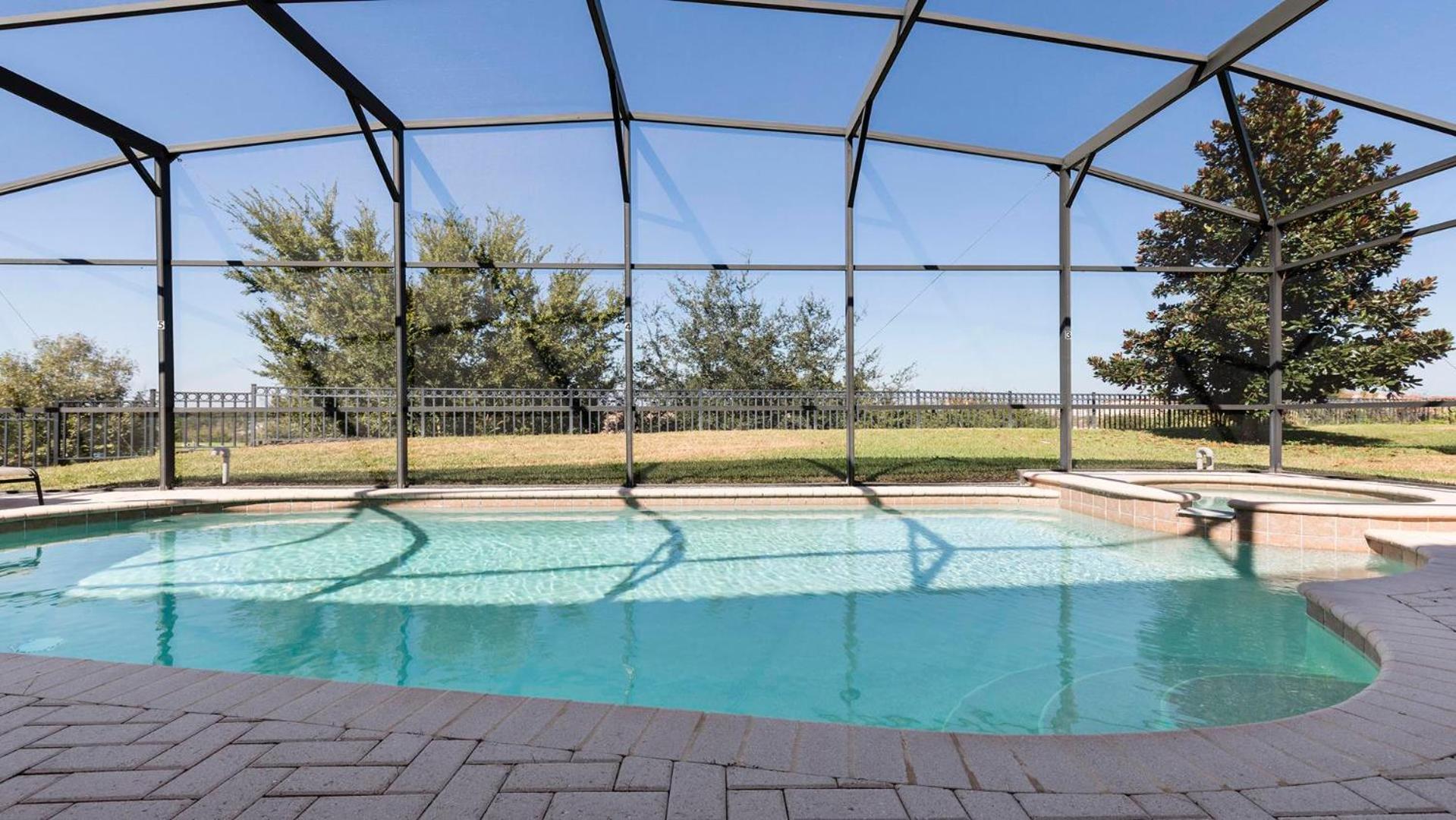 Firework view 6BR Home Pool/Spa/Game Near Disney!