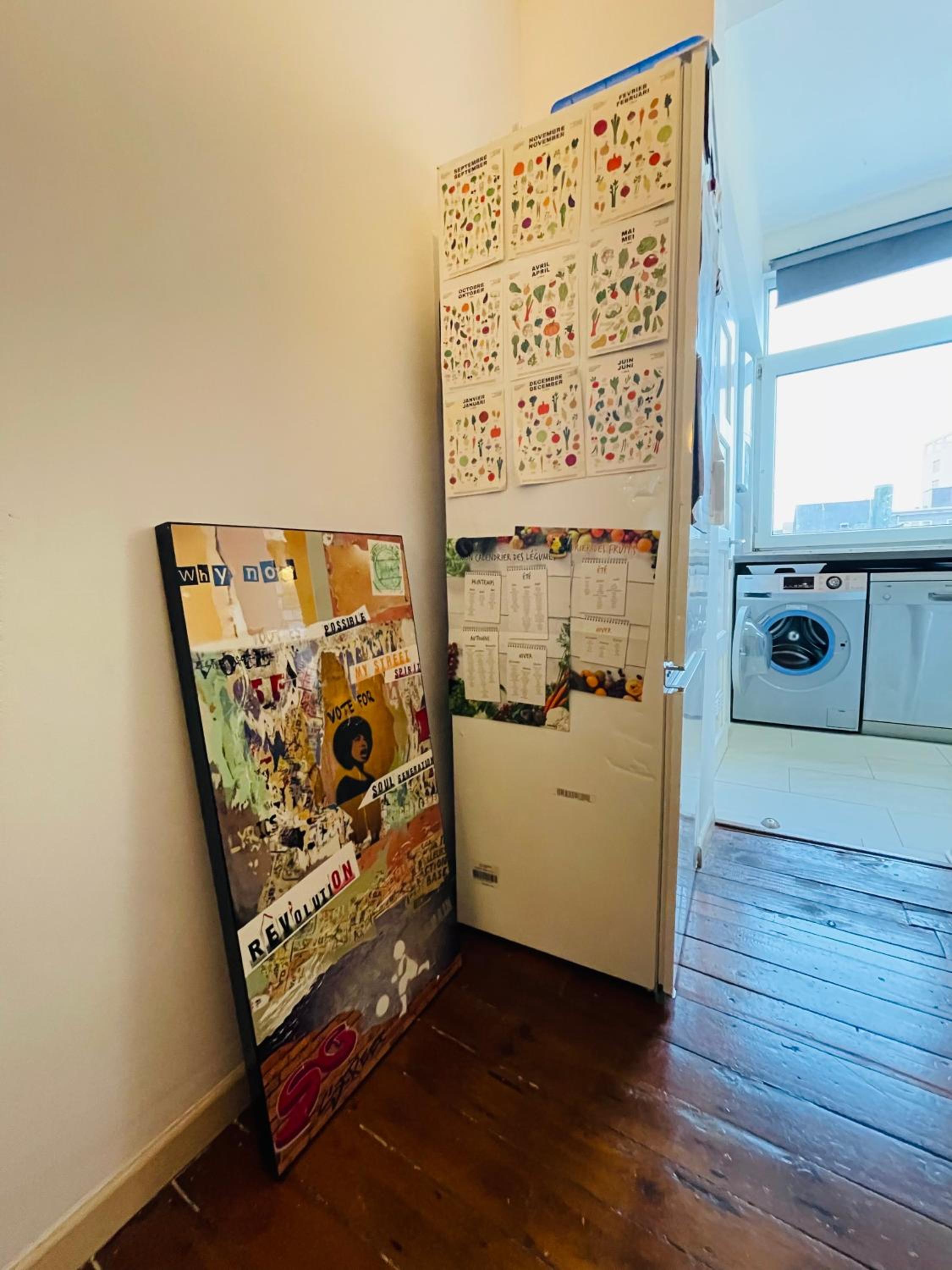 Quiet and Colorfull Flat in the Center City of Brussels