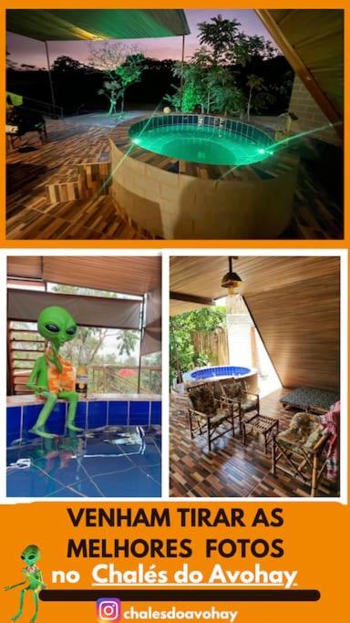 @chalesdoavohay lindo chalé com ofurô aquecido