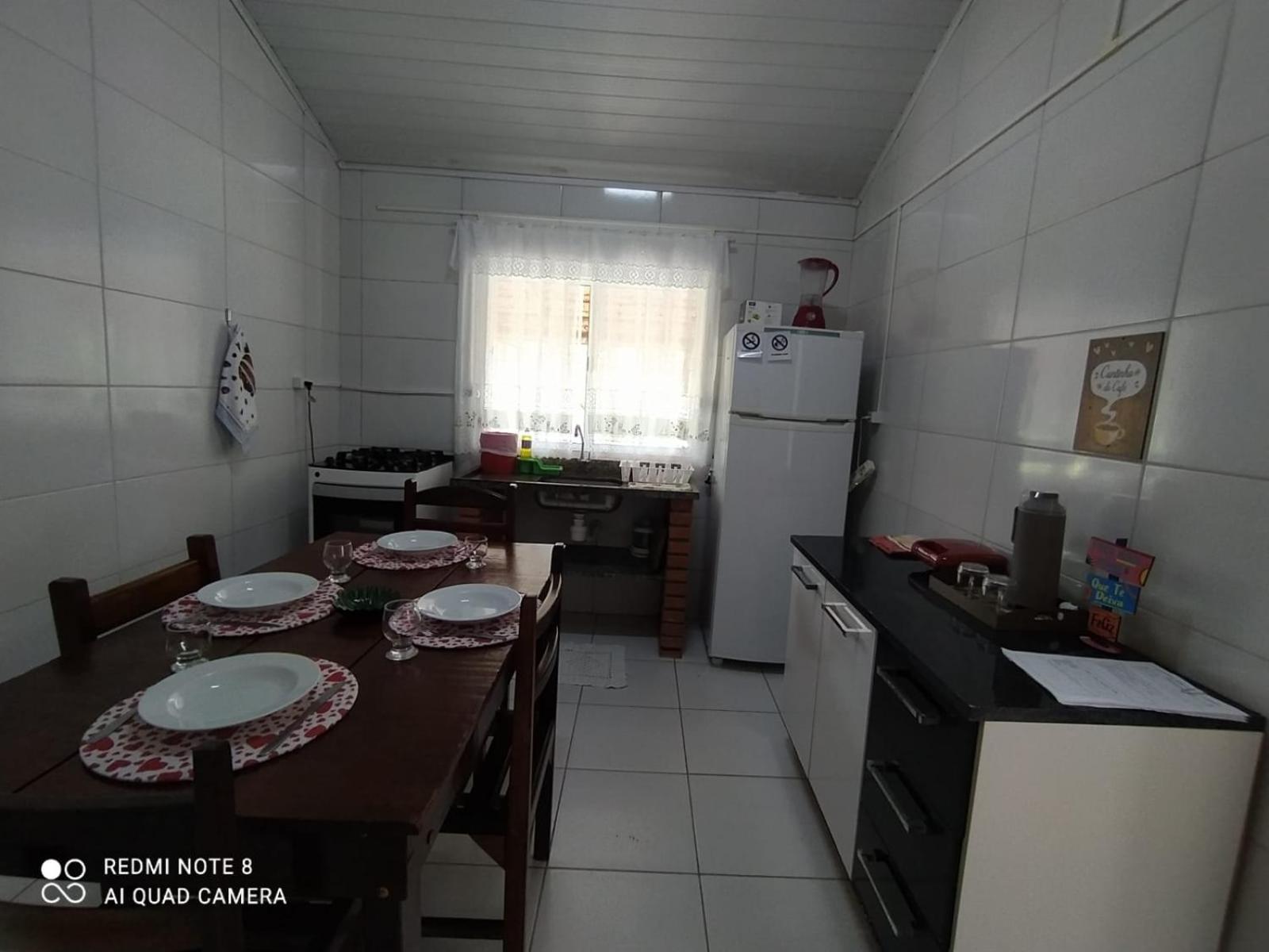Casa da Vovó na Pousada Sitio Pauletto - com Cozinha, Churrasqueira e Decoração