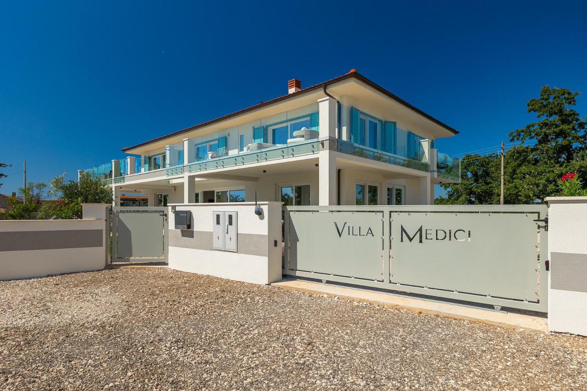 Villa Medici view 2